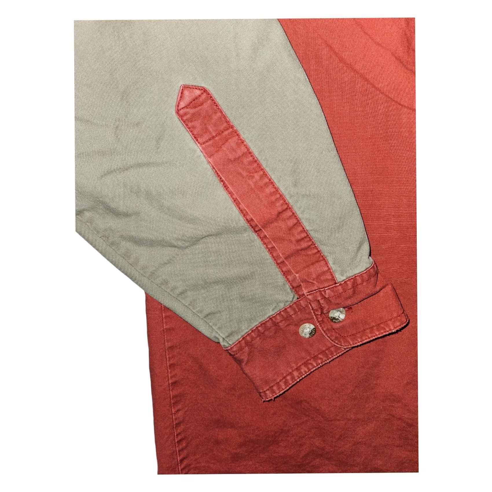 Vintage Columbia Button-Up Shooter Shirt Men XXL Long Sleeve Red Gray Hunting Outdoors 90s Pockets Button-Up Shirt Mens XXL Red Gray Columbia Size US XXL / EU 58 / 5 - 6 Thumbnail