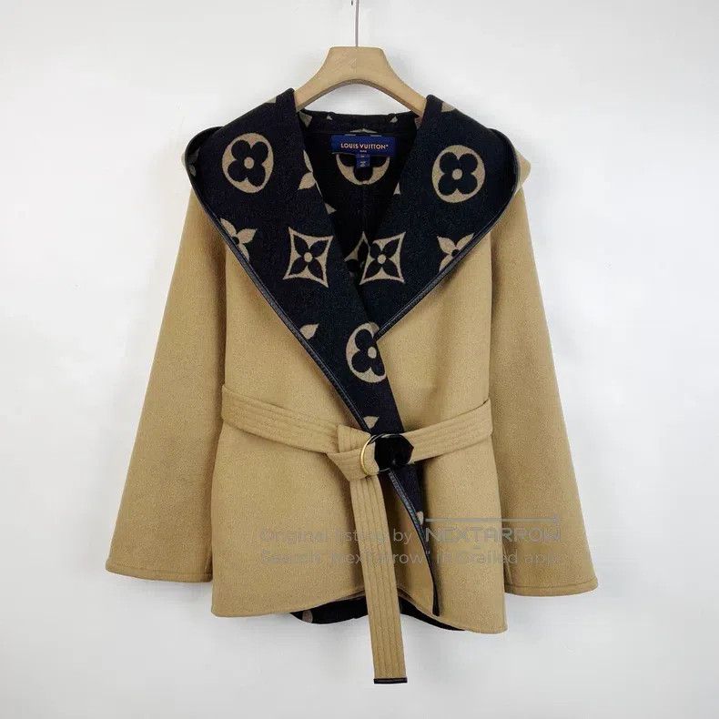 Louis Vuitton Louis Vuitton Brown presbyopic Logo print lined with lace- Size XS / US 0-2 / IT 36-38 - 1 Thumbnail