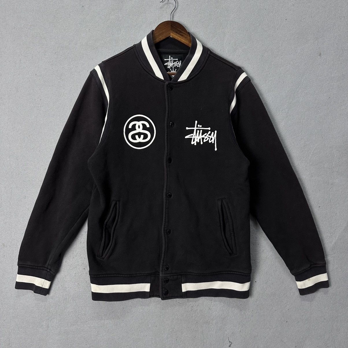 Stussy Vintage Stussy Varsity Jacket Large 2000s Streetwear Size US L / EU 52-54 / 3 - 1 Thumbnail