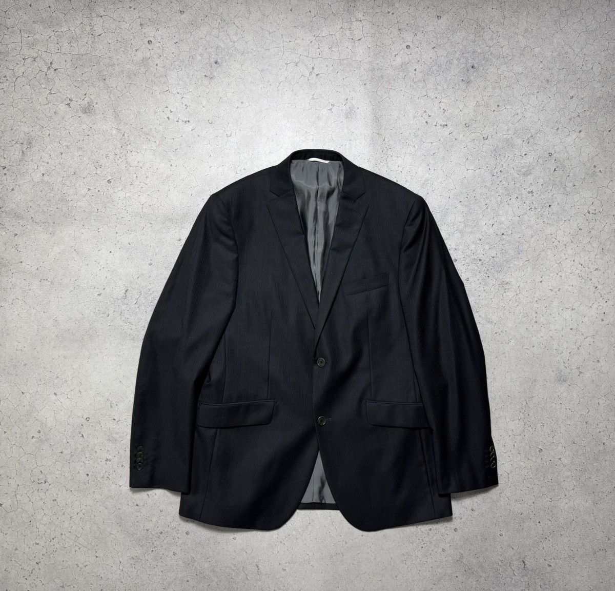 Balmain Balmain Wool Luxury Suit Blazer & Pants Size 52 Size 42L - 3 Thumbnail
