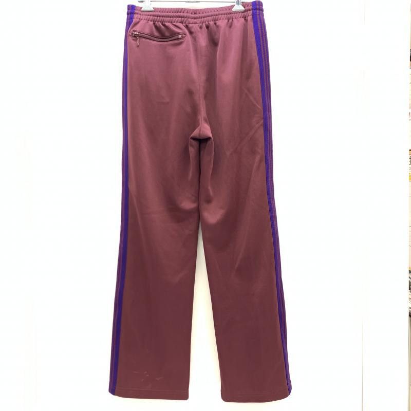 Needles Sweat Pants Zip Pocket Tape Logo Side Red Size US 27 - 2 Thumbnail
