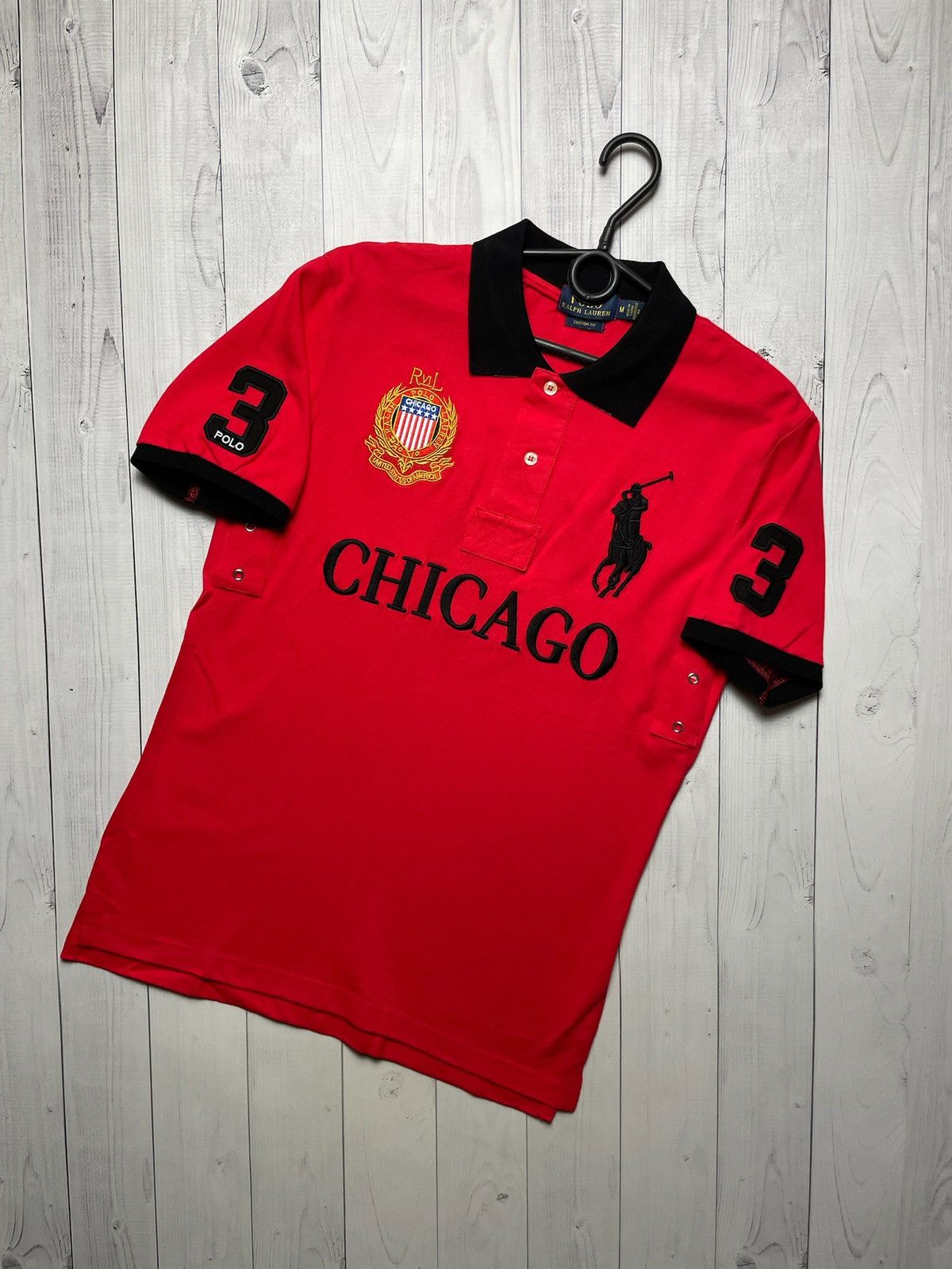 ralph polo XXL赤 CHICAGO lauren