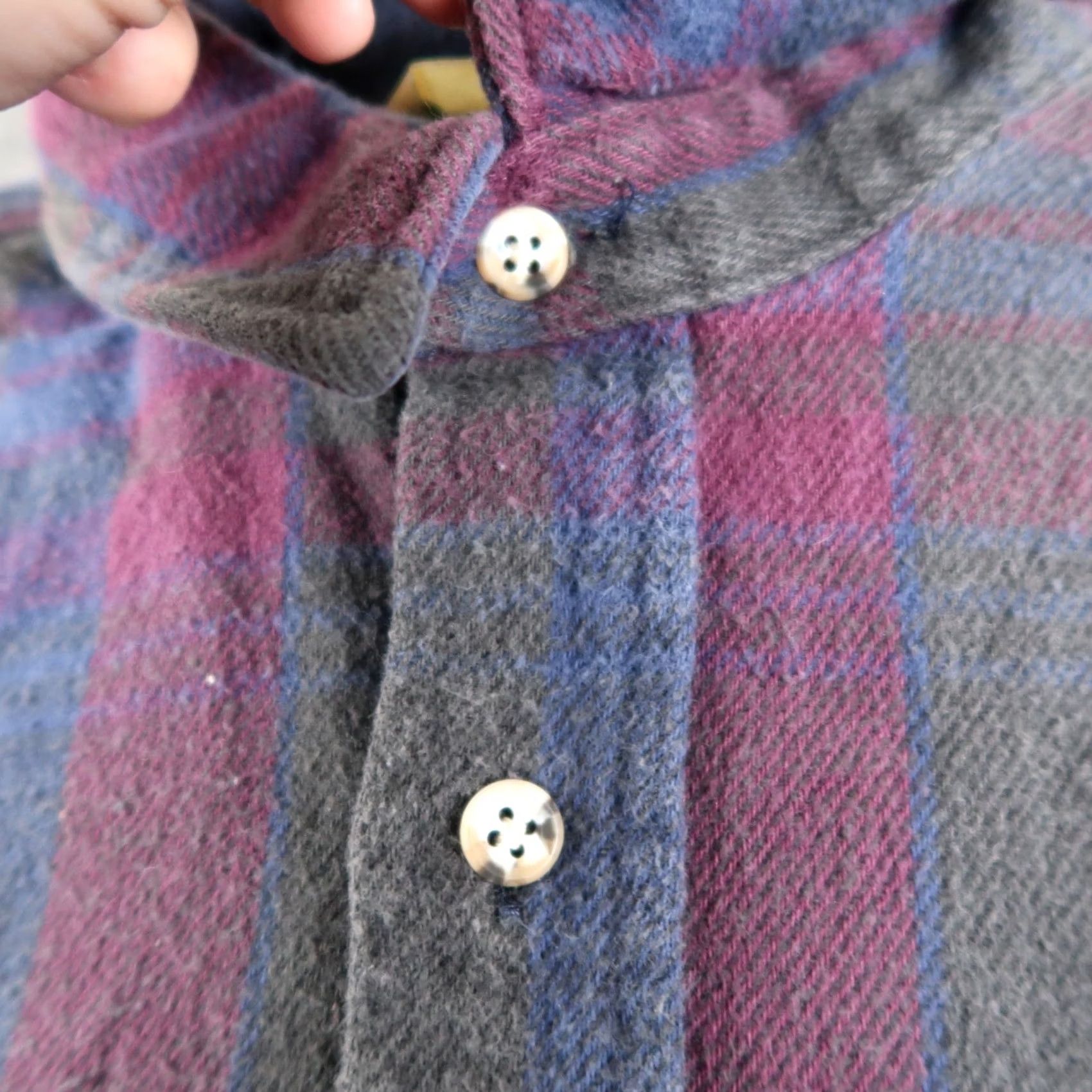 Vintage VINTAGE St Johns Bay Plaid Flannel Button Up Shirt Mens XL XLarge USA Made Size US XL / EU 56 / 4 - 4 Thumbnail
