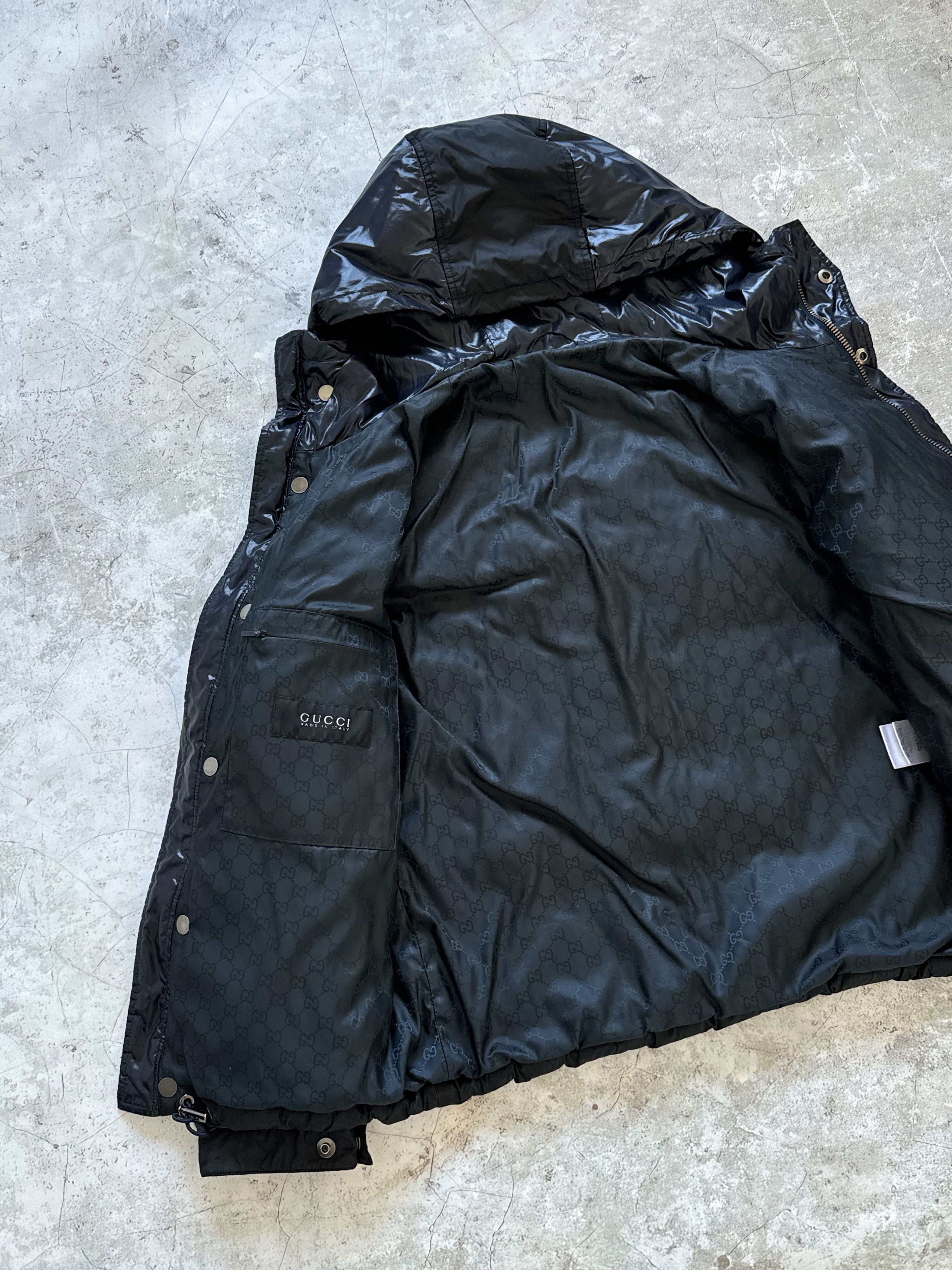 Gucci Gucci GG supreme monogram puffer hooded jacket Size US S / EU 44-46 / 1 - 10 Thumbnail