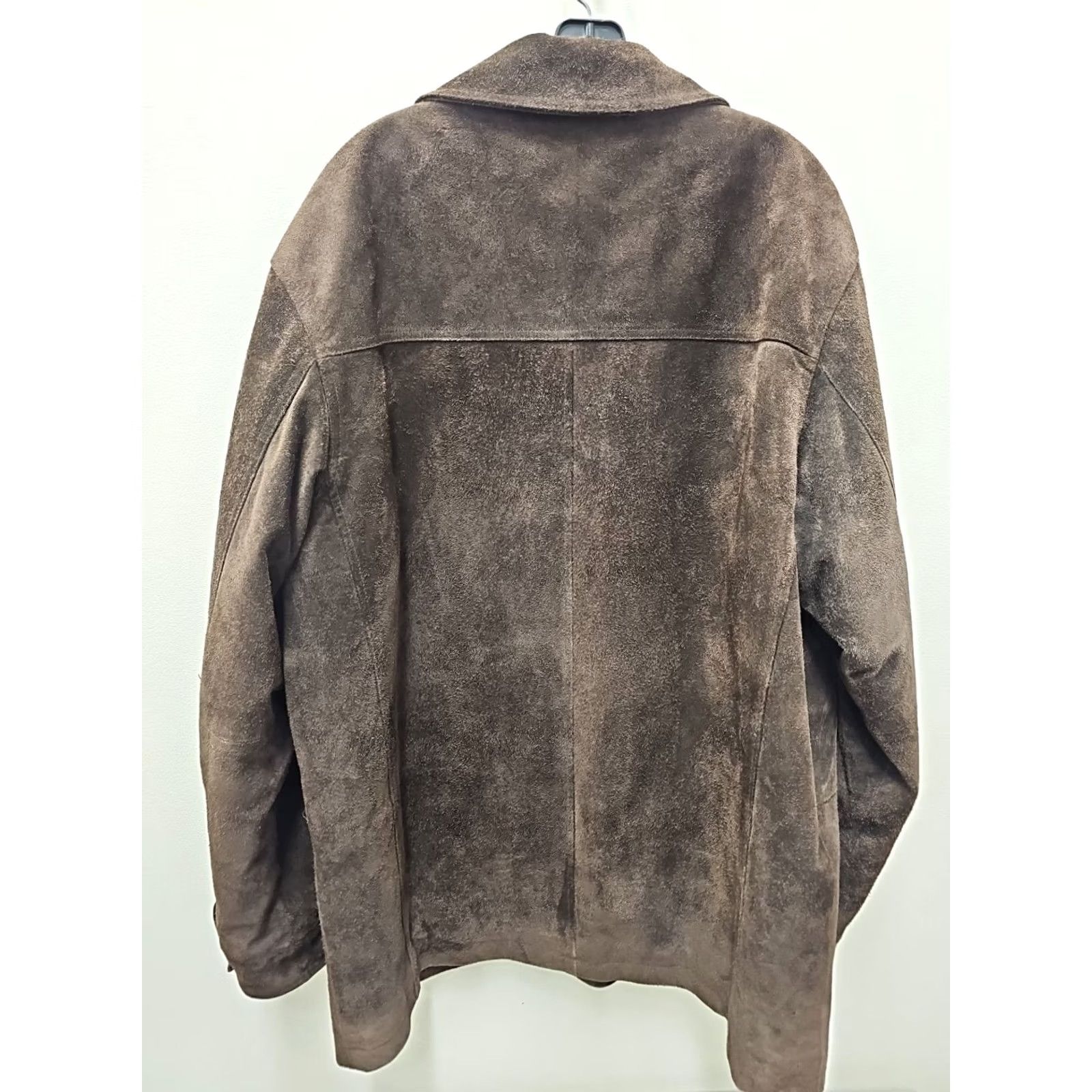Eddie Bauer VINTAGE Eddie Bauer Jacket Mens XL Brown Seattle Suede Leather JACKET Size US XL / EU 56 / 4 - 7 Thumbnail