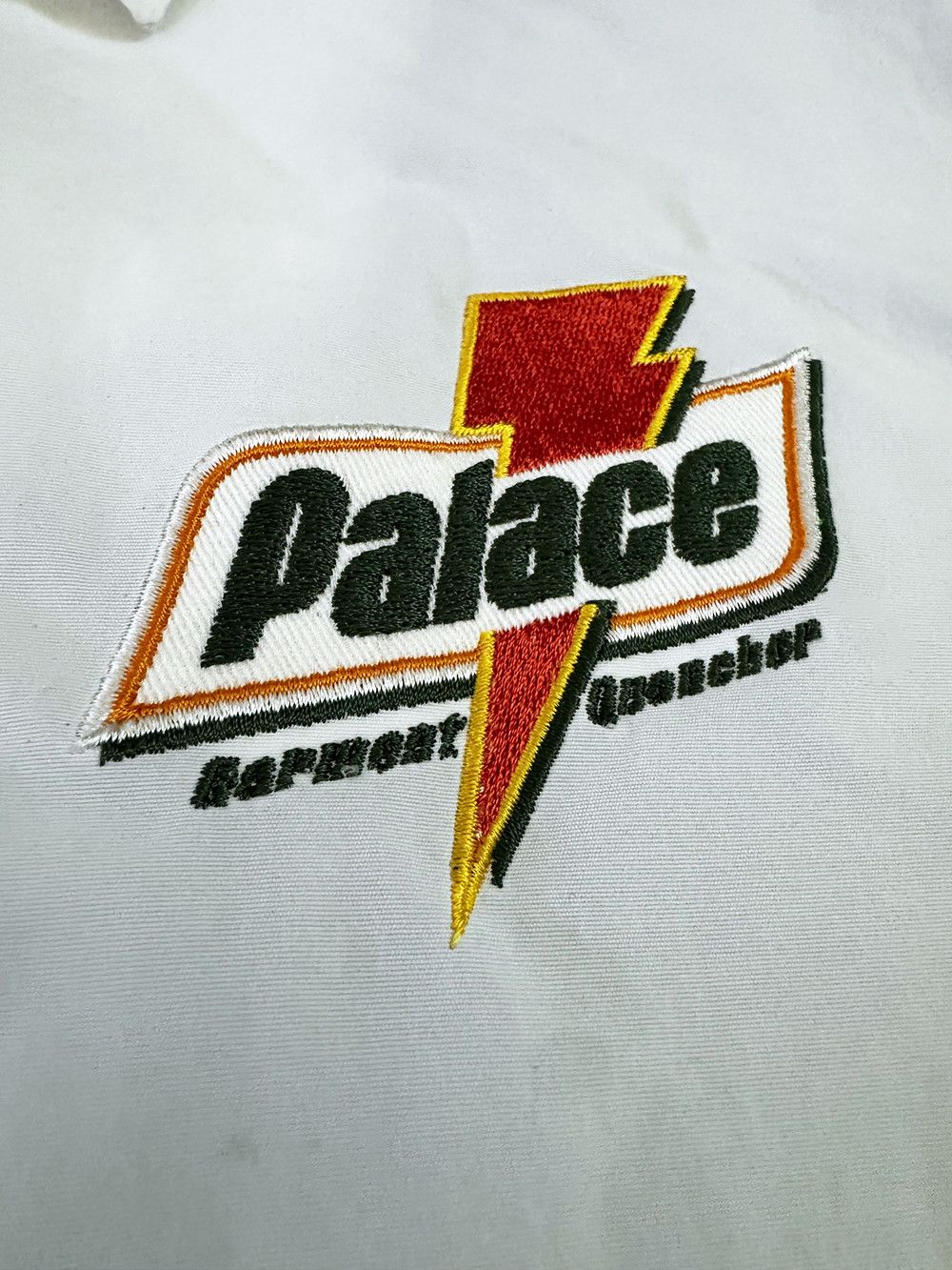 Palace Palace Skateboards Sugar Coach Jacket White SS21 Size US S / EU 44-46 / 1 - 4 Thumbnail
