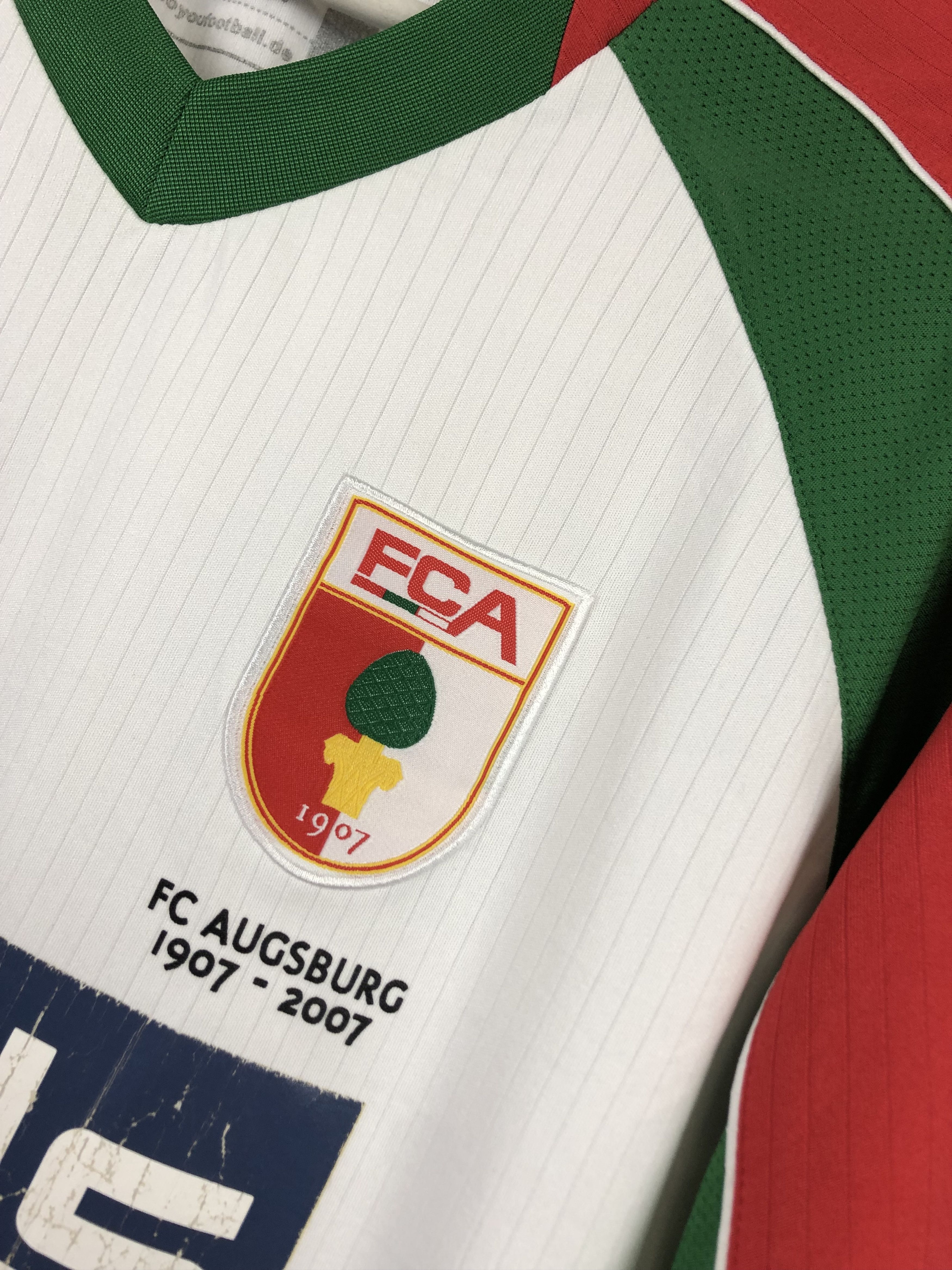 Other Augsburg Home football shirt 2007 Soccer Jersey Rare Size US XXL / EU 58 / 5 - 5 Thumbnail