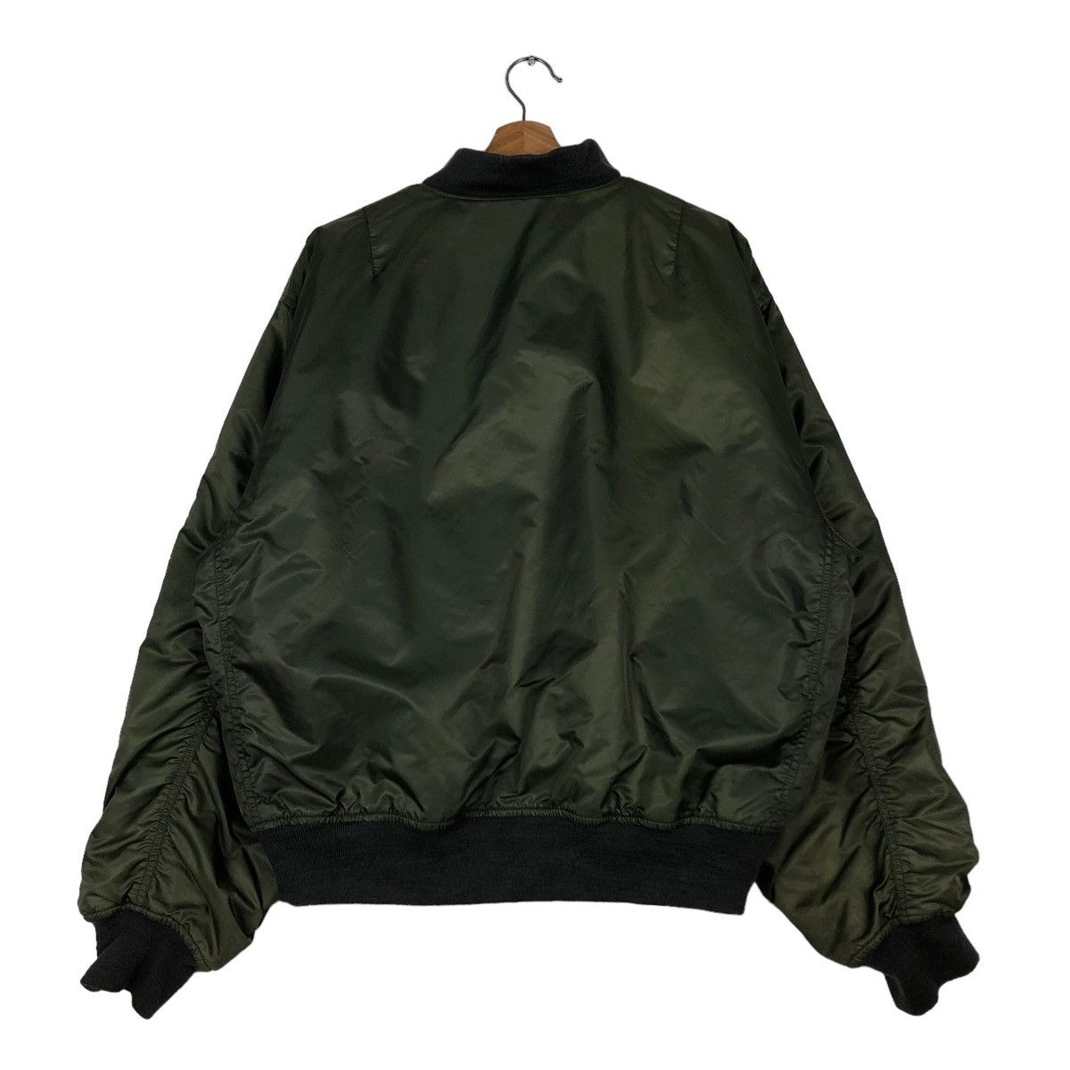 Japanese Brand 🔥Riot Riot Vintage Bomber Jacket Reversible Military Size US L / EU 52-54 / 3 - 8 Thumbnail