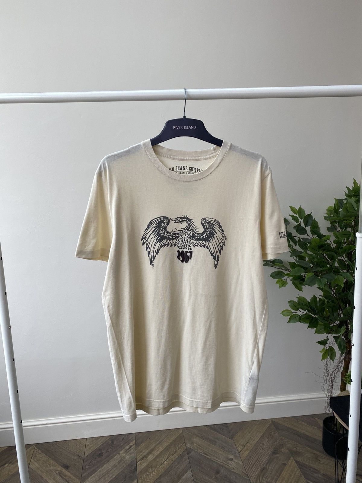 Polo Ralph Lauren × Vintage Vintage Denim & Supply Ralph Lauren bird big logo tee Size US M / EU 48-50 / 2 - 2 Thumbnail