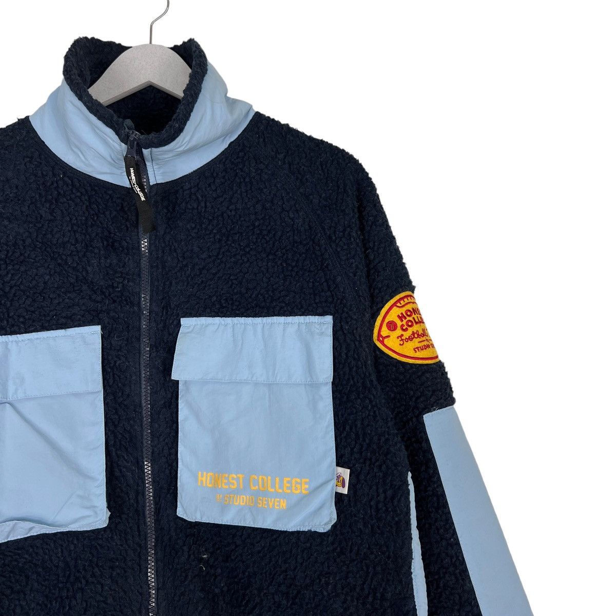 Studio Seven 🔥HONEST COLLEGE FOOTBALL TEAM BY STUDIO SEVEN FLEECE JACKET Size US M / EU 48-50 / 2 - 6 Thumbnail