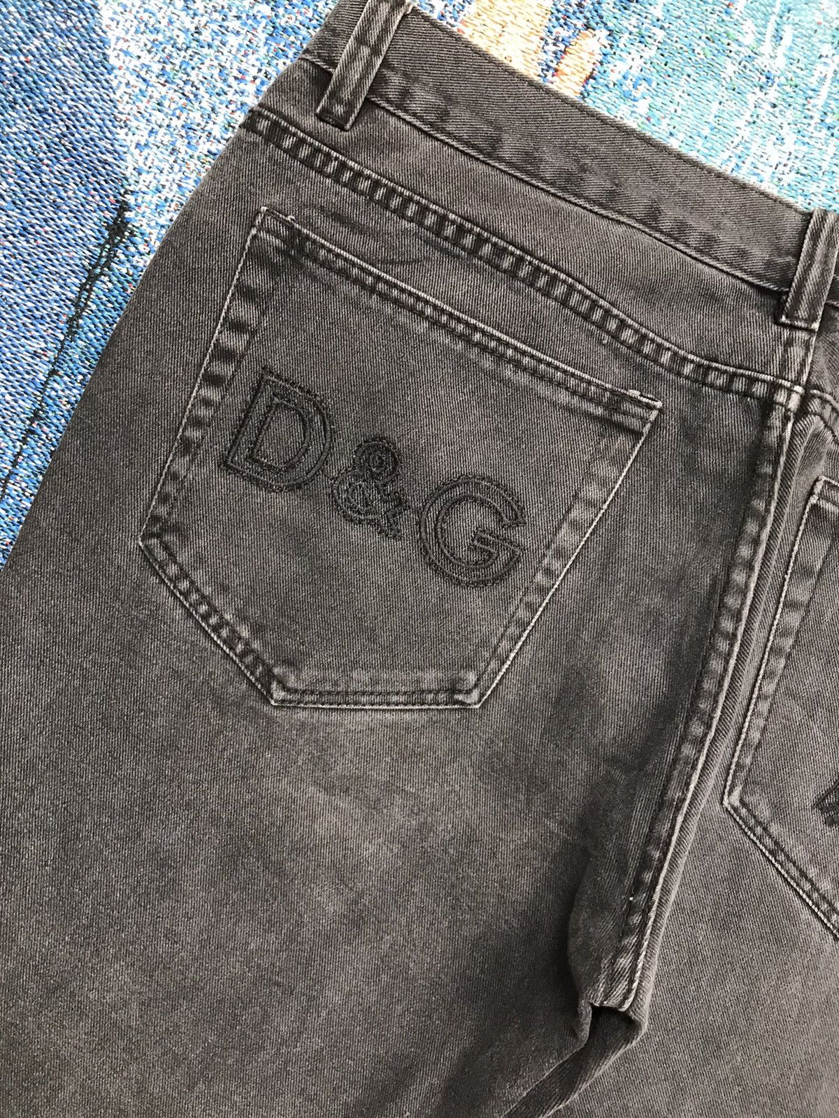 Dolce & Gabbana Vintage Dolce & gabbana embroidered denim Size US 38 / EU 54 - 14 Thumbnail