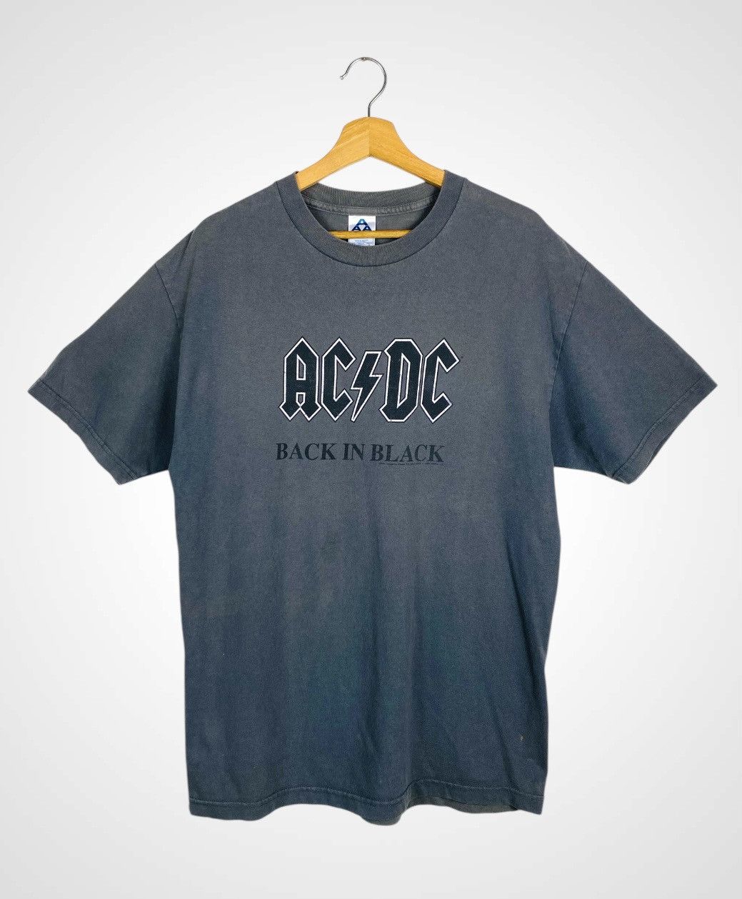 AC/DC Rare Vintage ACDC Back In Black Tee Shirt Size US L / EU 52-54 / 3 - 1 Thumbnail