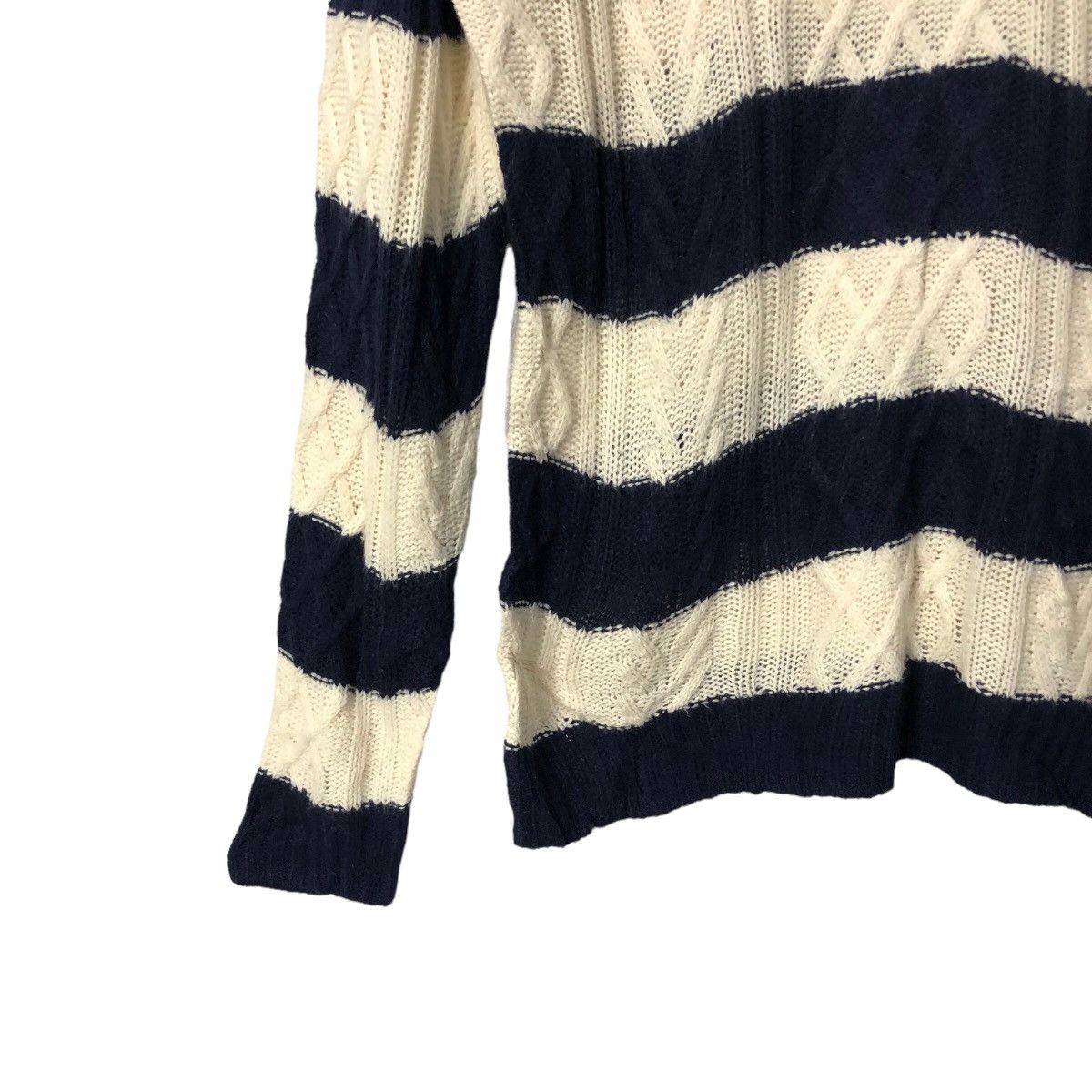 Garment Reproduction of Workers Vintage Natural Story Authentic Garment Turtleneck Knitwear Size S / US 4 / IT 40 - 3 Thumbnail