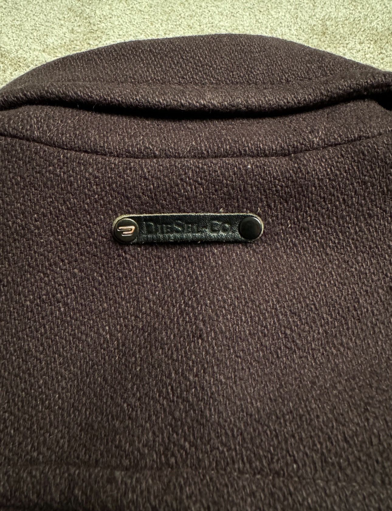 Diesel VINTAGE DIESEL WOOL COAT Size US M / EU 48-50 / 2 - 7 Thumbnail