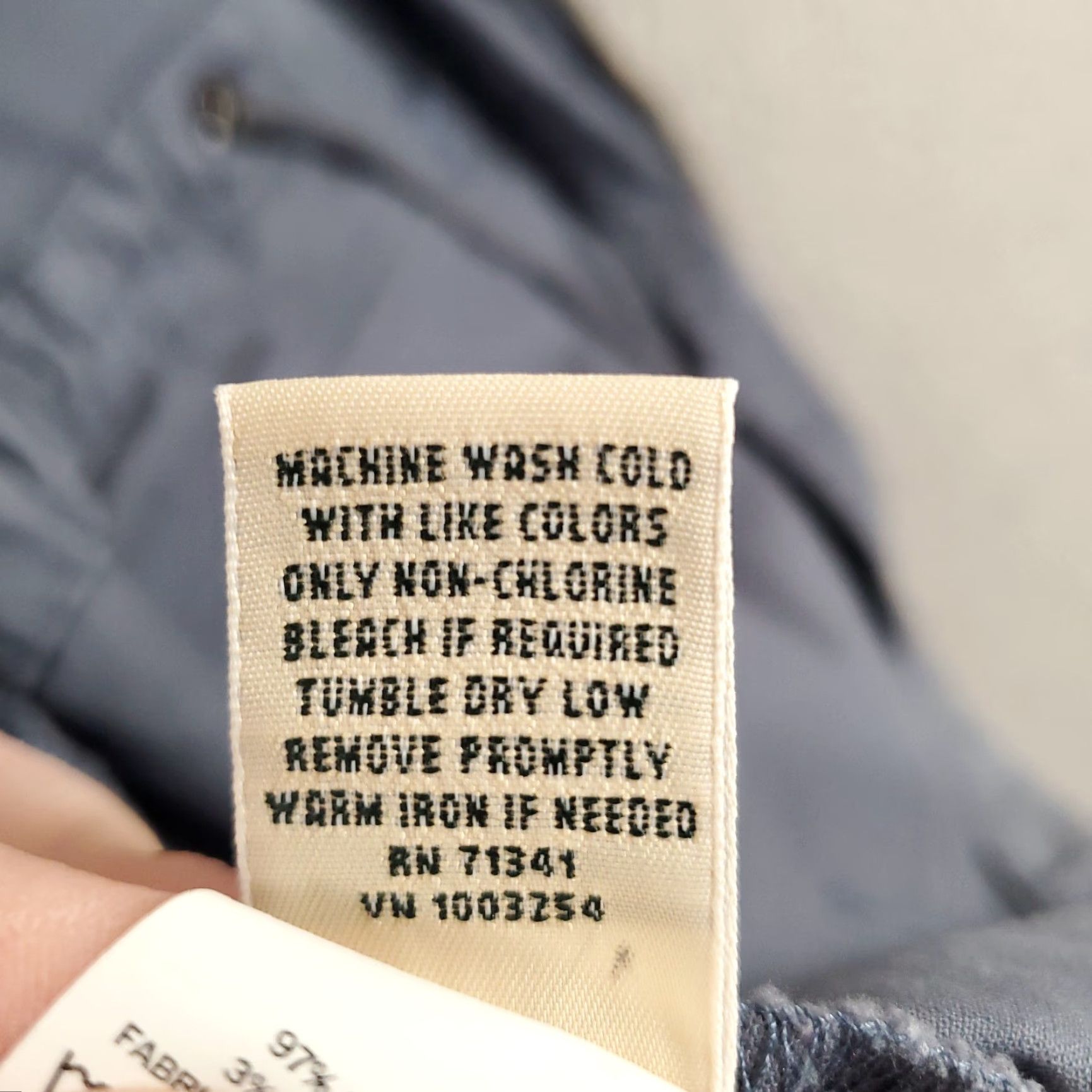 Vintage L.L. Bean Jacket Women XL Beanflex Utility Gray Blue Full Zip Snap Up Stretch Jacket Size XL / US 12-14 / IT 48-50 - 6 Thumbnail