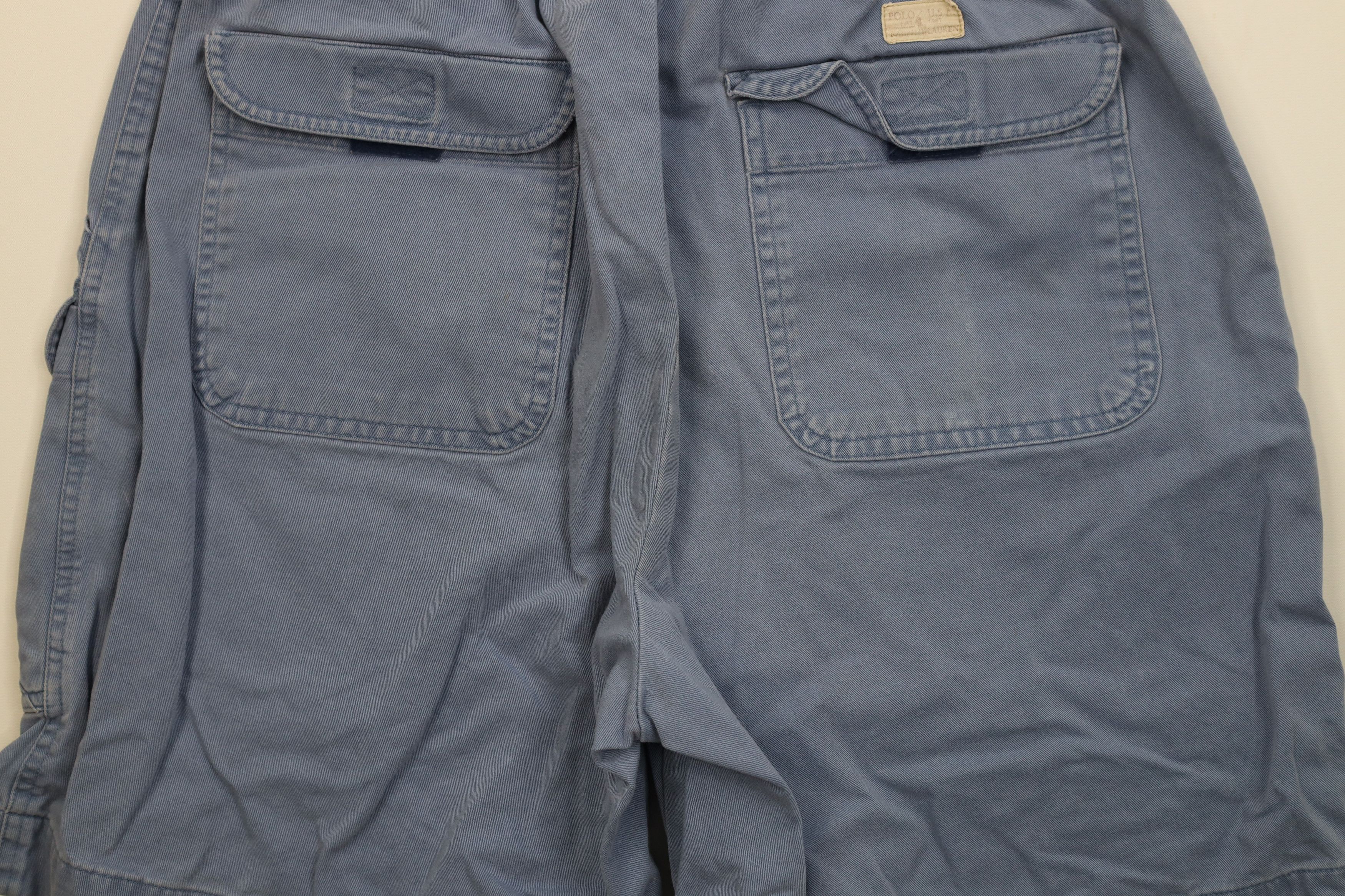 Ralph Lauren Vintage 90s Ralph Lauren Above Knee Cargo Shorts Cotton Size US 32 / EU 48 - 13 Thumbnail