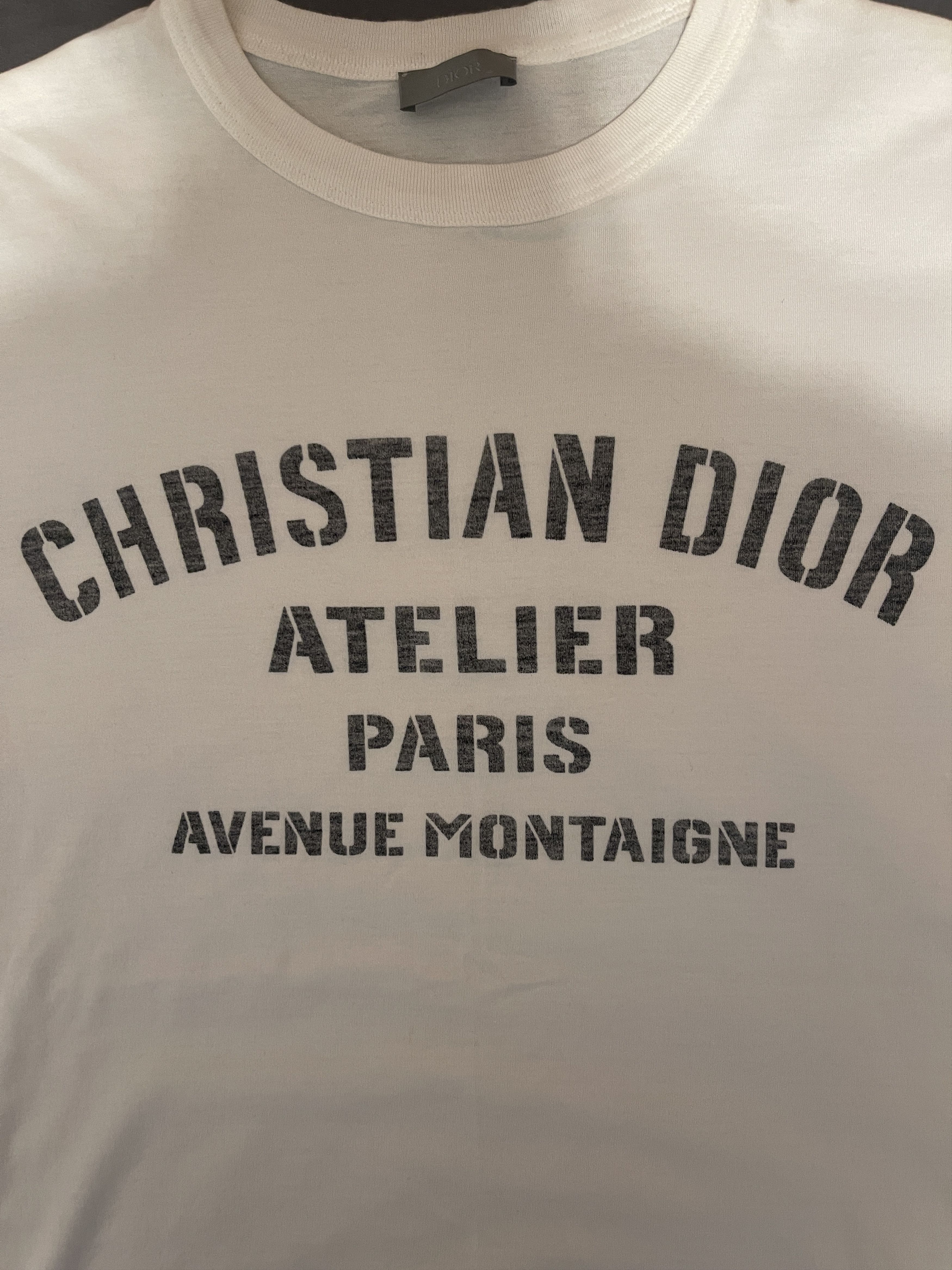 Dior Dior Classic White T-Shirt size S Size US S / EU 44-46 / 1 - 3 Thumbnail
