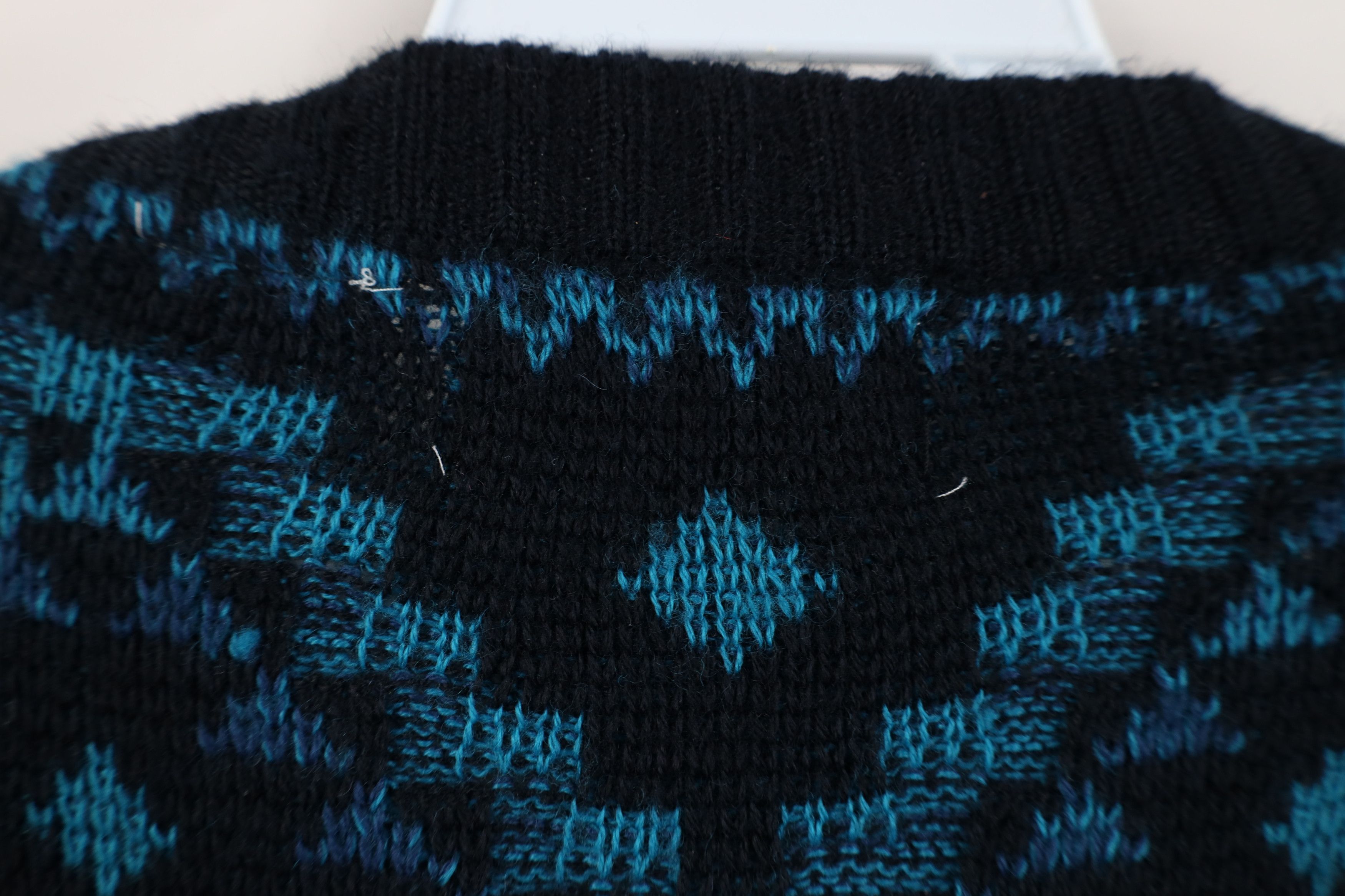 Vintage Vintage 90s Streetwear Southwestern Geometric Knit Sweater Size US XL / EU 56 / 4 - 9 Thumbnail