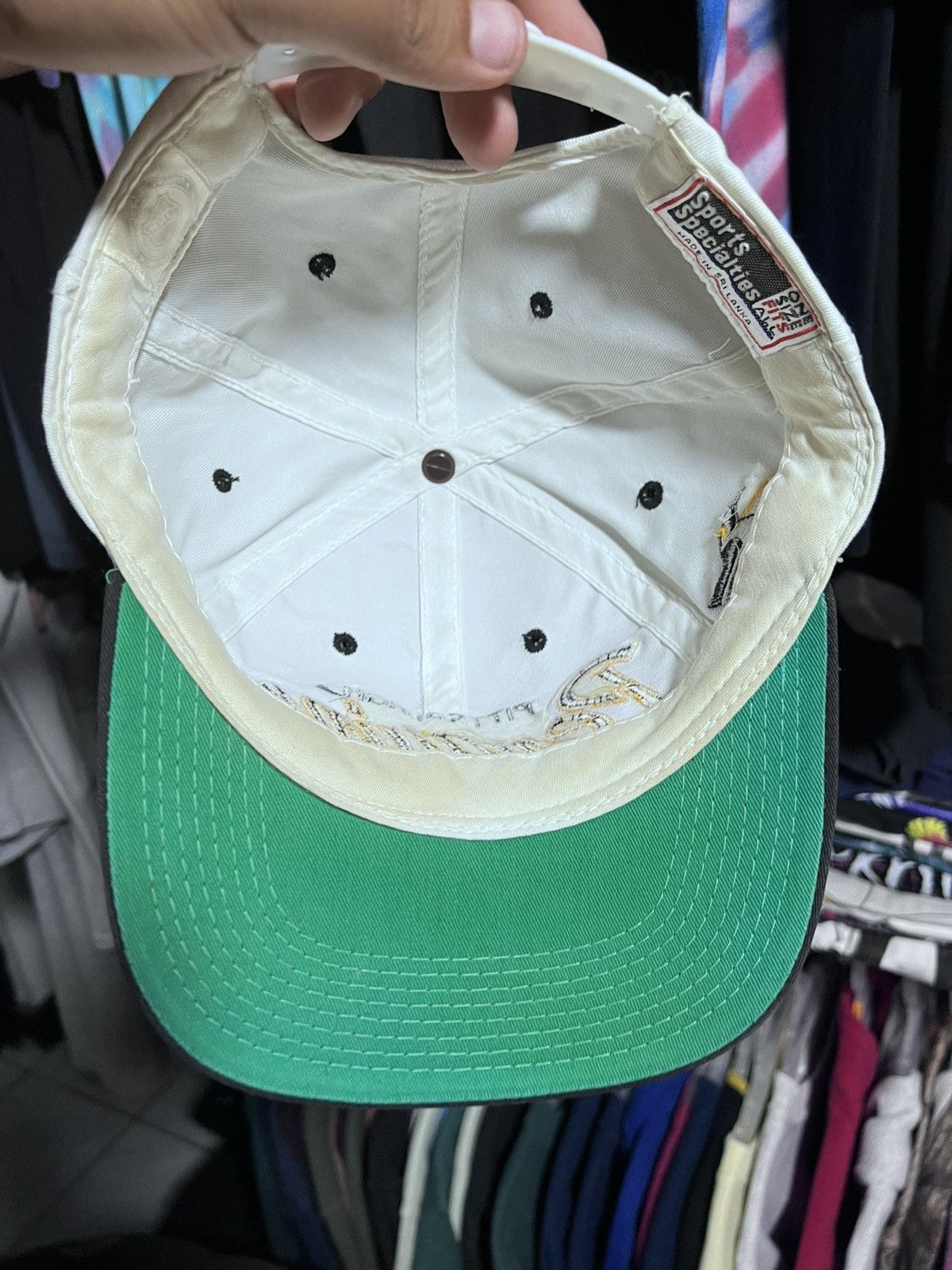 NHL × Sports Specialties × Vintage Pittsburg penguins sport specialties cap Size ONE SIZE - 5 Thumbnail