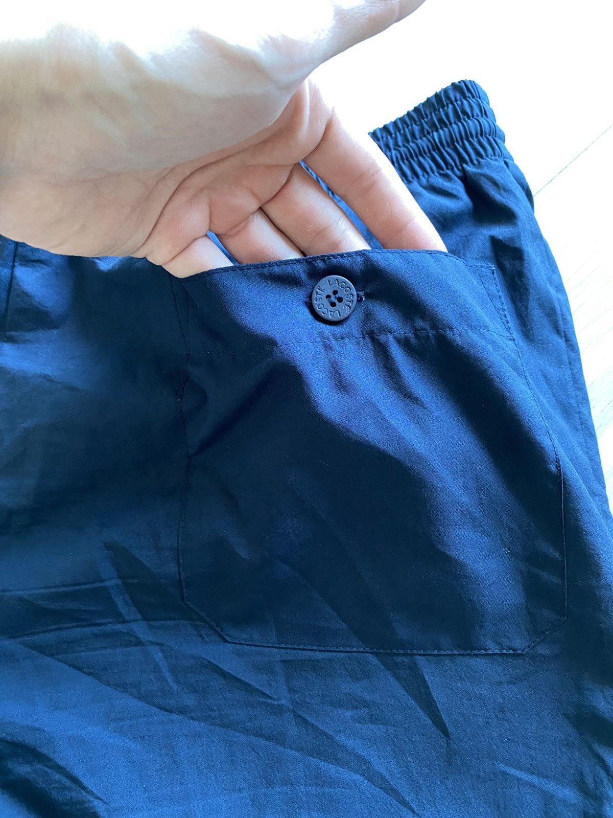 Lacoste × Vintage Vintage Swim Shorts Lacoste Sport Size US 32 / EU 48 - 4 Thumbnail