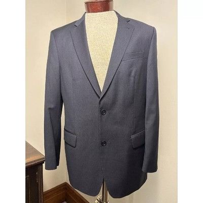 John Varvatos John Varvatos USA Classic Wool Blazer Two-Button Sport Coat Size 40R - 4 Thumbnail