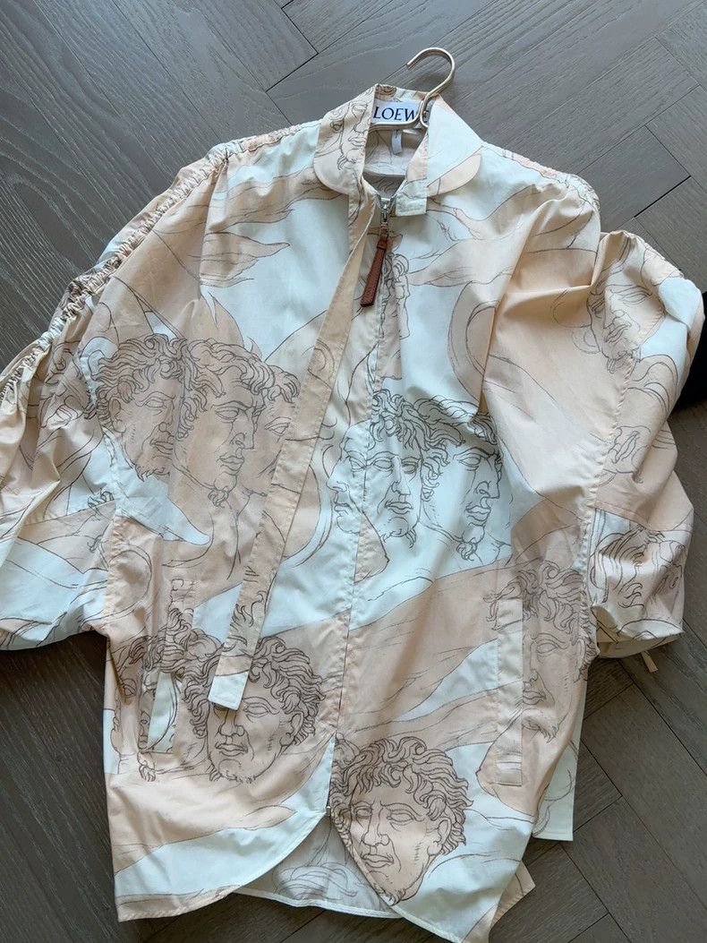 Loewe LOEWE Printed Button-Up Shirt - dmc Size US S / EU 44-46 / 1 - 1 Thumbnail