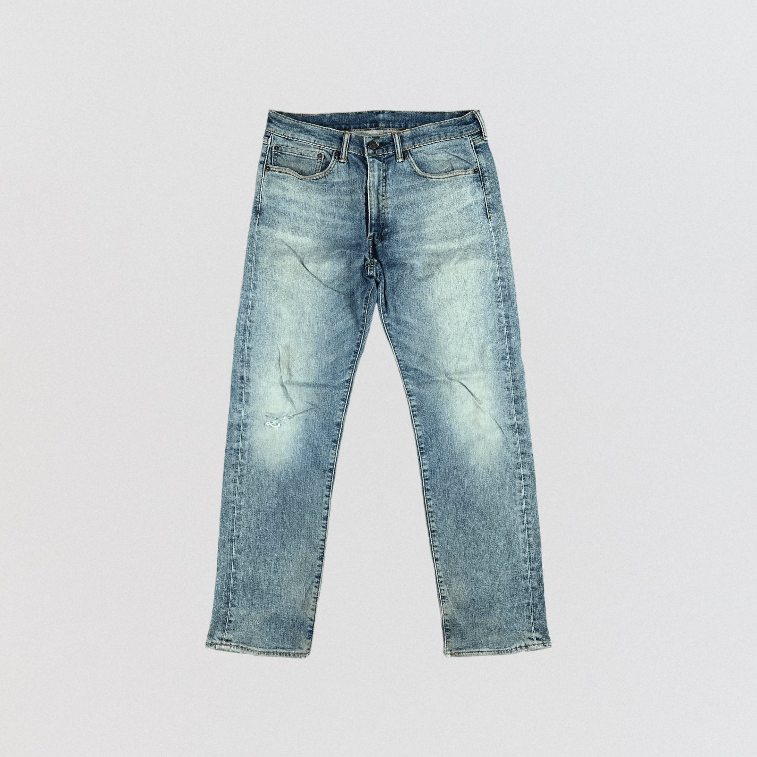 Levi's × Vintage Vintage Light Wash Levis 505 Jeans-JM2254 Size US 35 - 1 Thumbnail