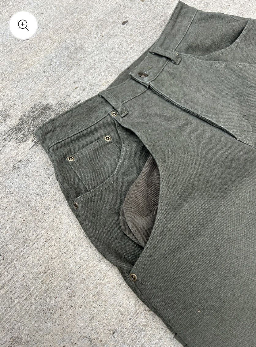 Vintage Canvas baggy pant Size US 35 - 4 Thumbnail