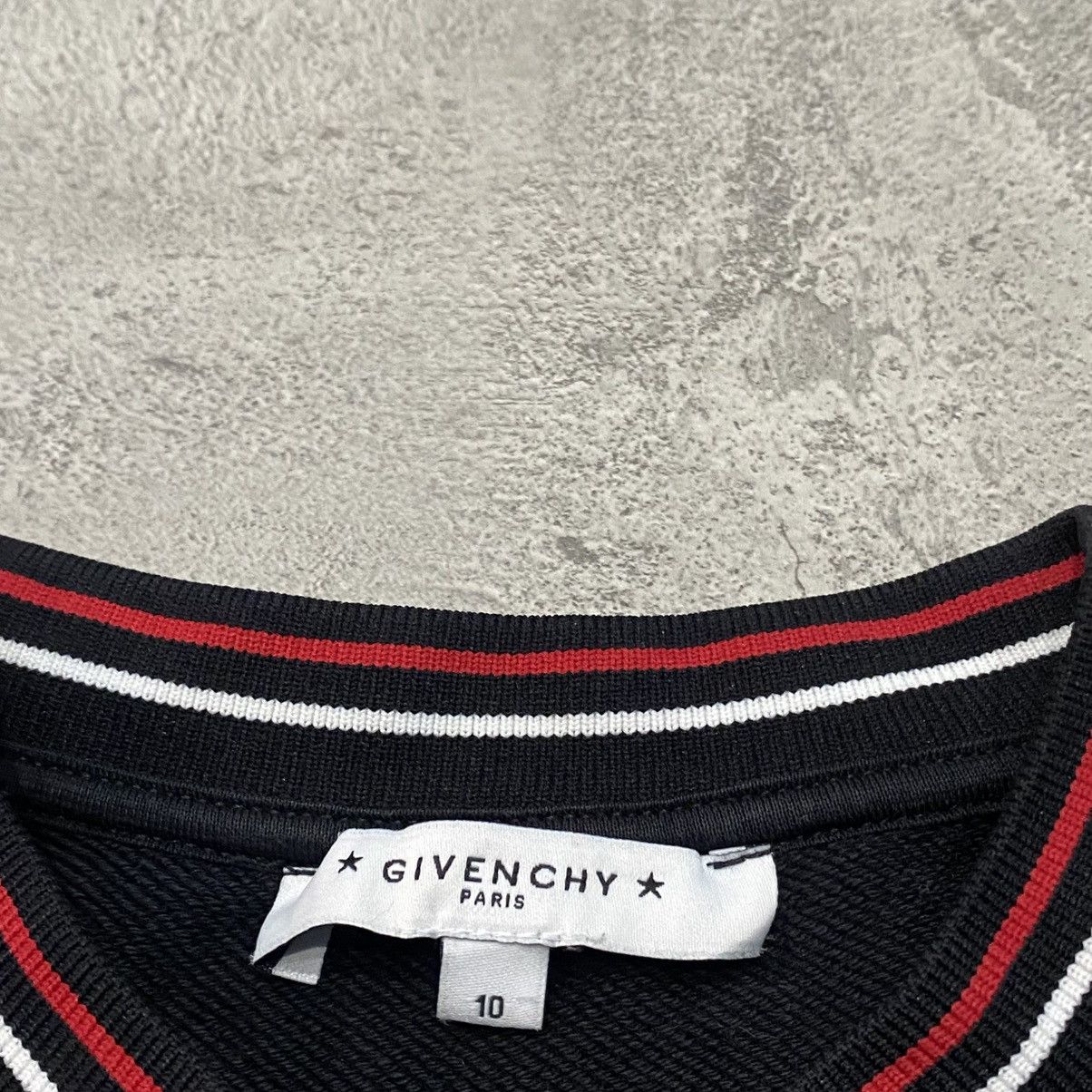 Givenchy Givenchy Logo Black Tshirt Size XXS / US 00 / IT 34 - 2 Thumbnail
