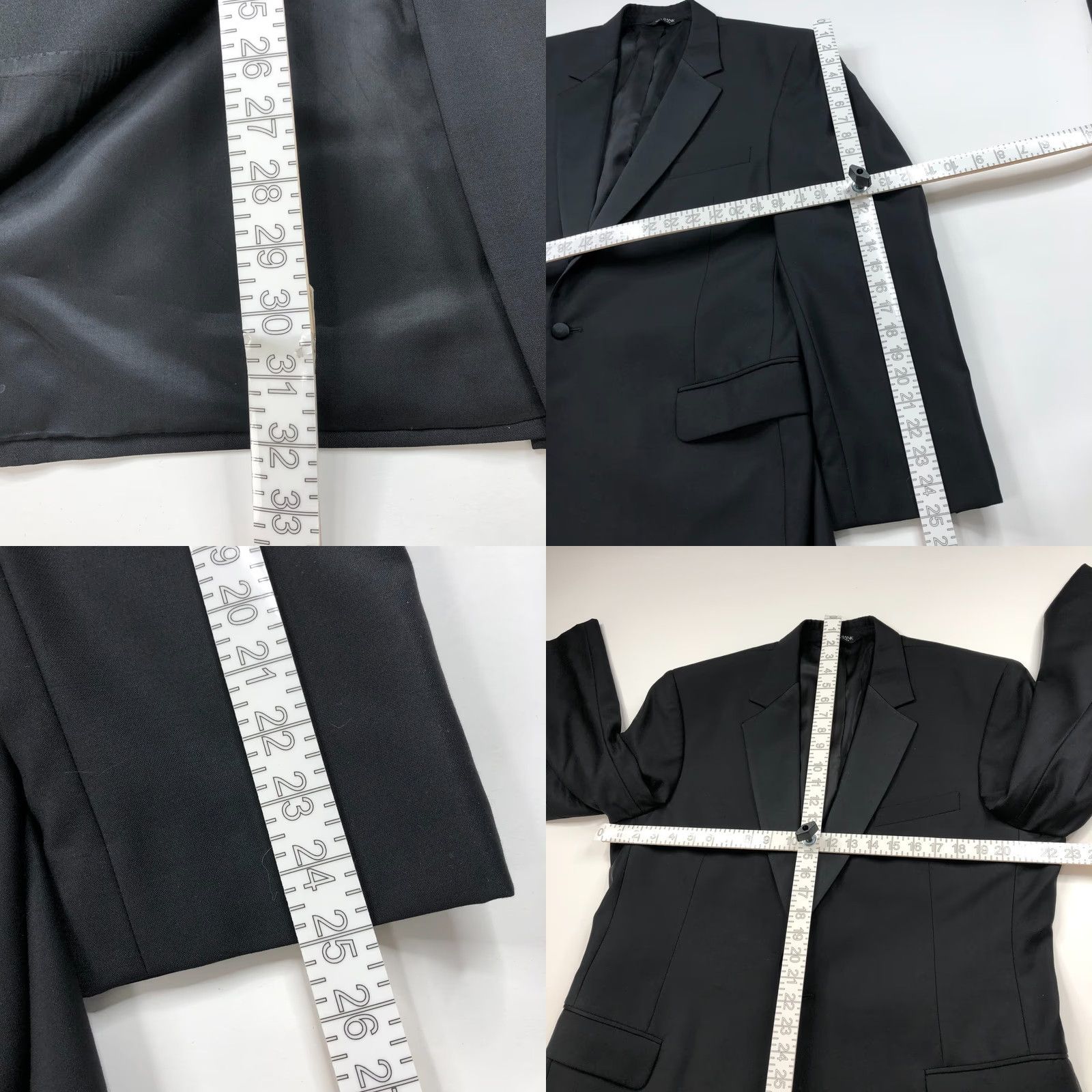 Jos. A. Bank Jos. A. Bank Wool 2 PC Tuxedo Suit 43 LONG 43Jacket Pants (Fit 35W 31L) PLS READ Size 46R - 8 Thumbnail