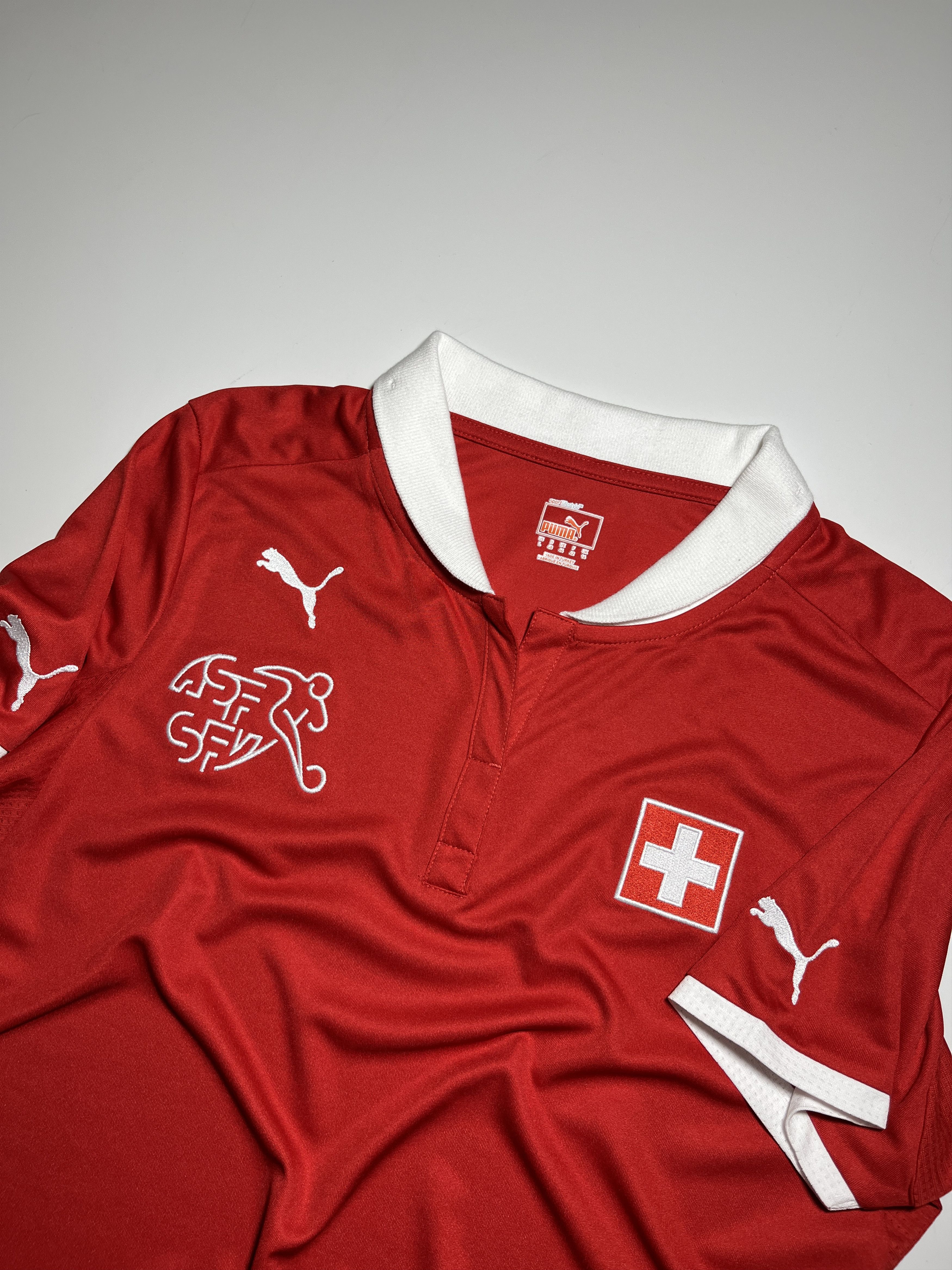 Puma Puma Switzerland National Team 2012-2014 Home Jersey Size US L / EU 52-54 / 3 - 7 Thumbnail