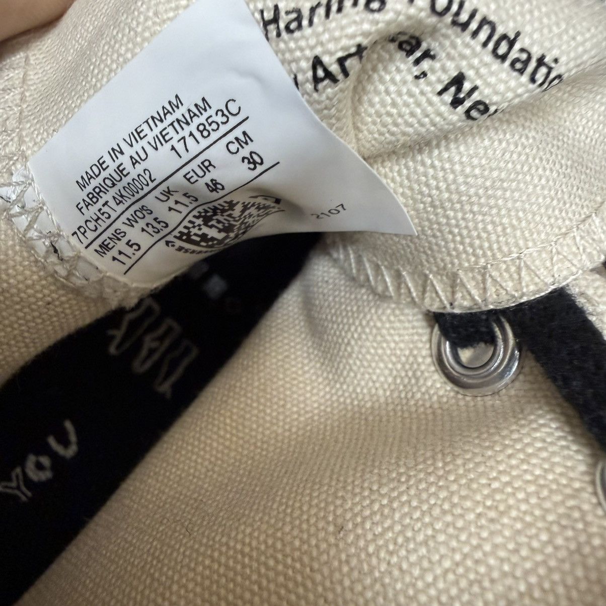 Converse Converse x Keith Haring Radiant Baby Mens 11.5 / Womens 13.5 Size US 11.5 / EU 44-45 - 8 Thumbnail