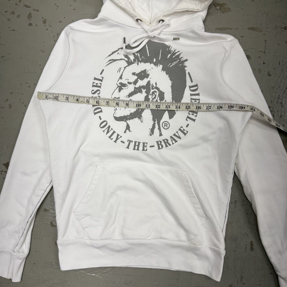Diesel Diesel Y2K hoodie Mohawk Logo Slim Fit Size US L / EU 52-54 / 3 - 3 Thumbnail