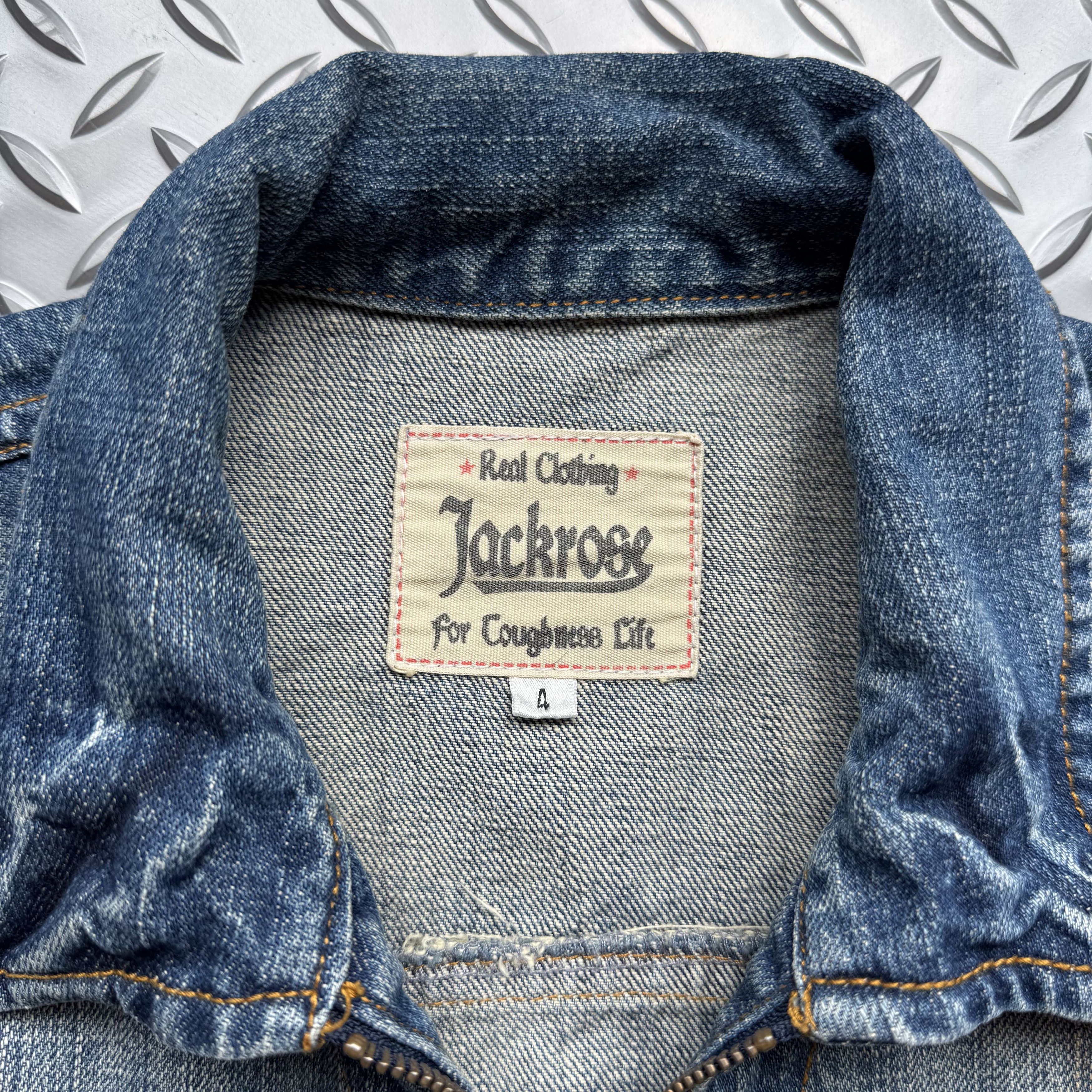 If Six Was Nine Jackrose Archive Denim Jacket Size US XL / EU 56 / 4 - 7 Thumbnail