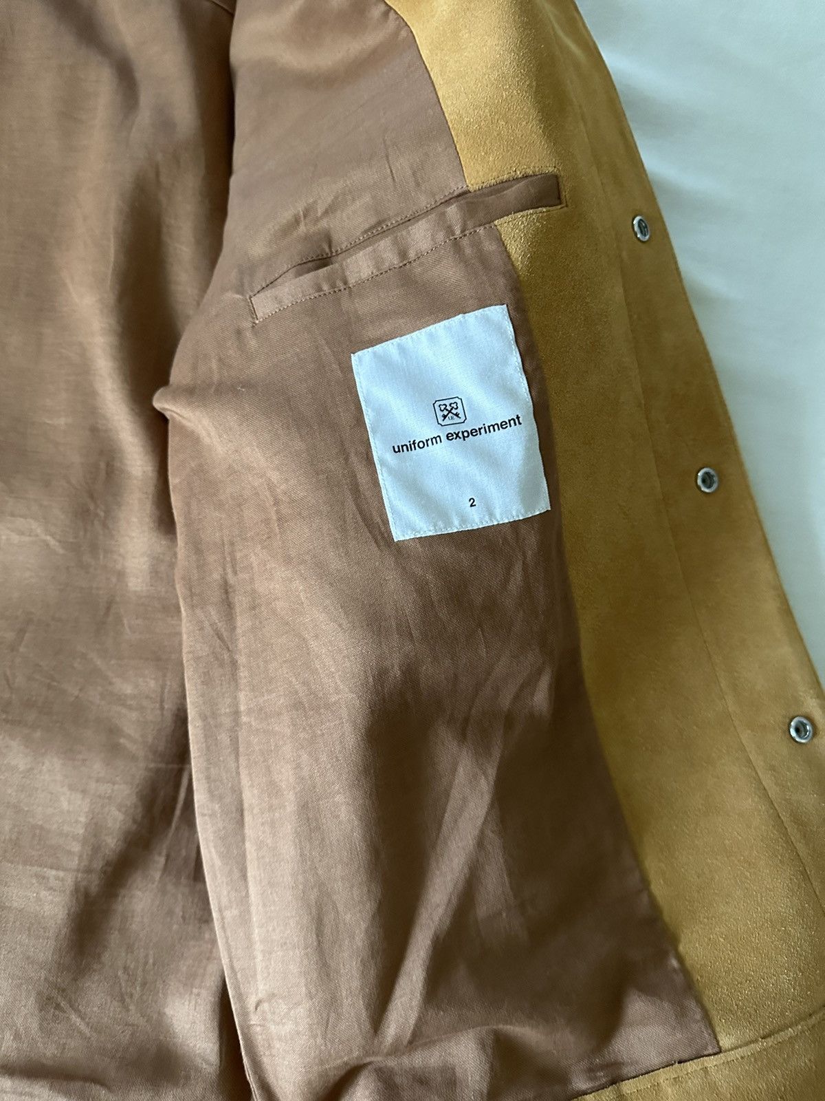 Japanese Brand × uniform experiment Uniform Experiment calf suede leather jacket size 2 Size US M / EU 48-50 / 2 - 2 Thumbnail