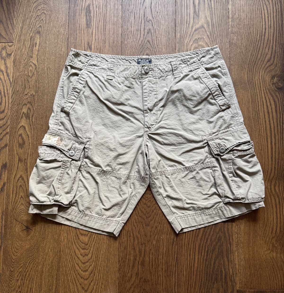 Polo Ralph Lauren Vintage Polo Jeans Company Ripstop Cargo Shorts Size US 40 / EU 56 - 1 Thumbnail