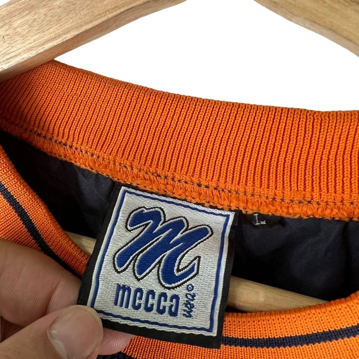 Japanese Brand 🔥VINTAGE LONG SLEEVE SWEATSHIRT MECCA USA BIG LOGO Size US L / EU 52-54 / 3 - 9 Thumbnail