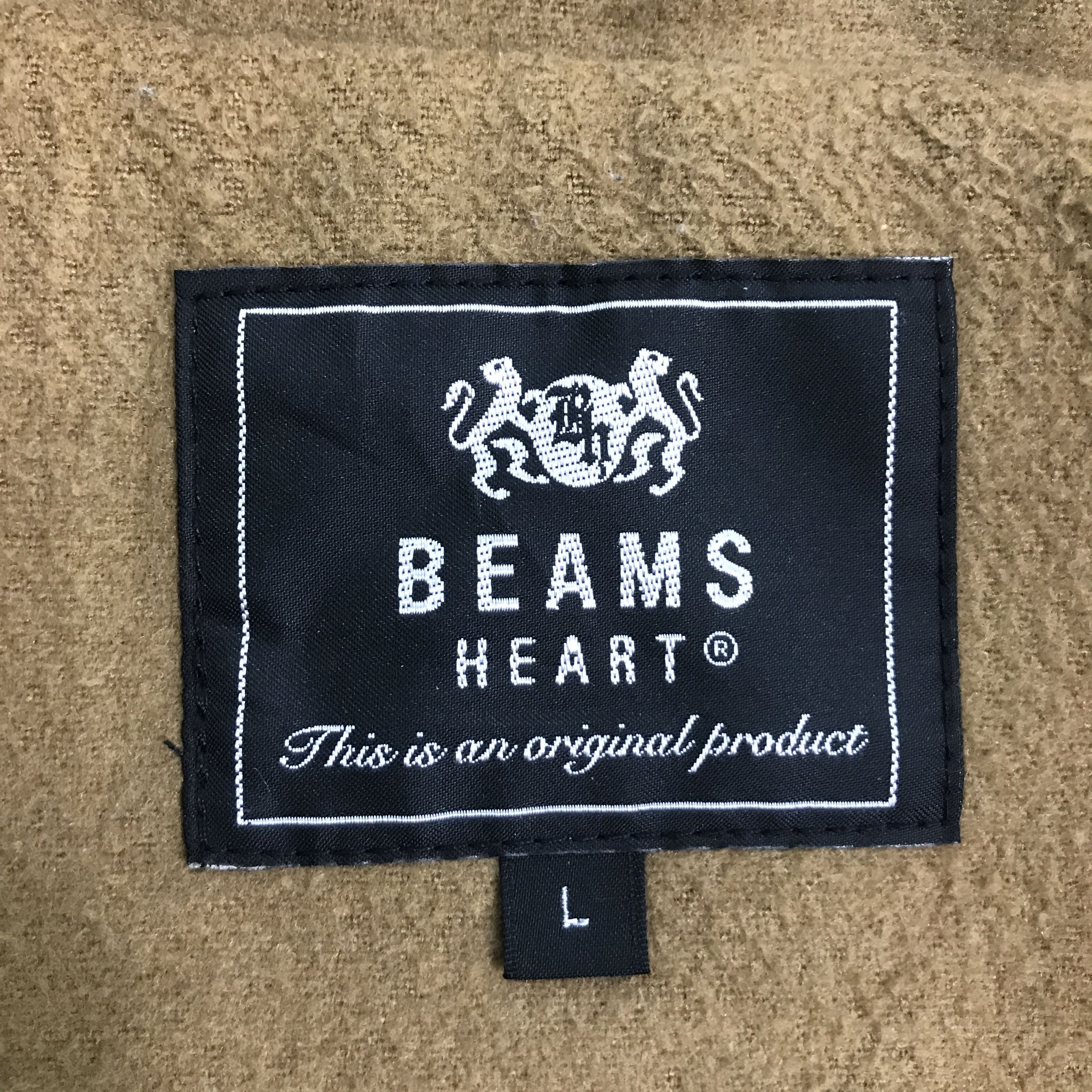Beams Plus BEAMS HEART WOOL BUTTON VEST JACKET Size US L / EU 52-54 / 3 - 8 Thumbnail