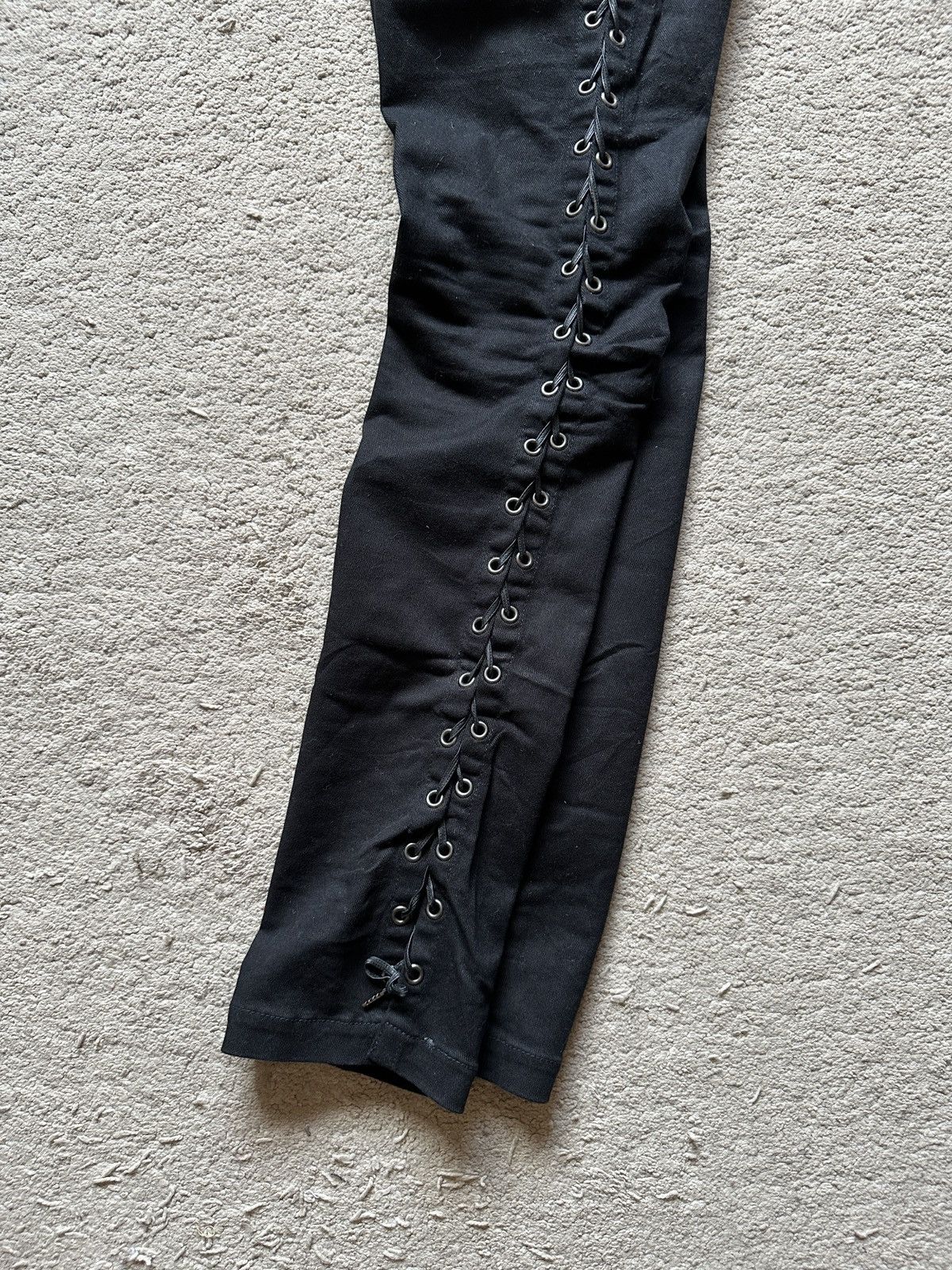 Hysteric Glamour 1990s Hysteric Glamour Side Lace Jeans corset jeans Size US 29 - 17 Thumbnail
