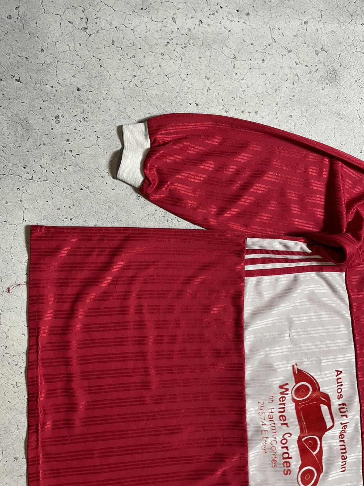Adidas Vintage 90s Retro Adidas #11 Football Longsleeve Jersey Size US XL / EU 56 / 4 - 3 Thumbnail