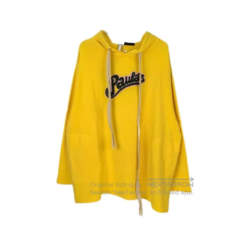 Loewe Loewe Yellow Big Logo Hoodie Size S / US 4 / IT 40 - 1 Thumbnail