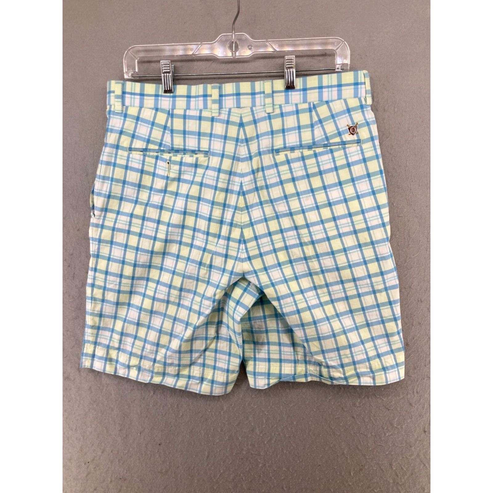 Vintage Oxford Golf Mens Shorts 32 Extra Large Plaid Outdoor Comfort Size US 32 / EU 48 - 6 Thumbnail