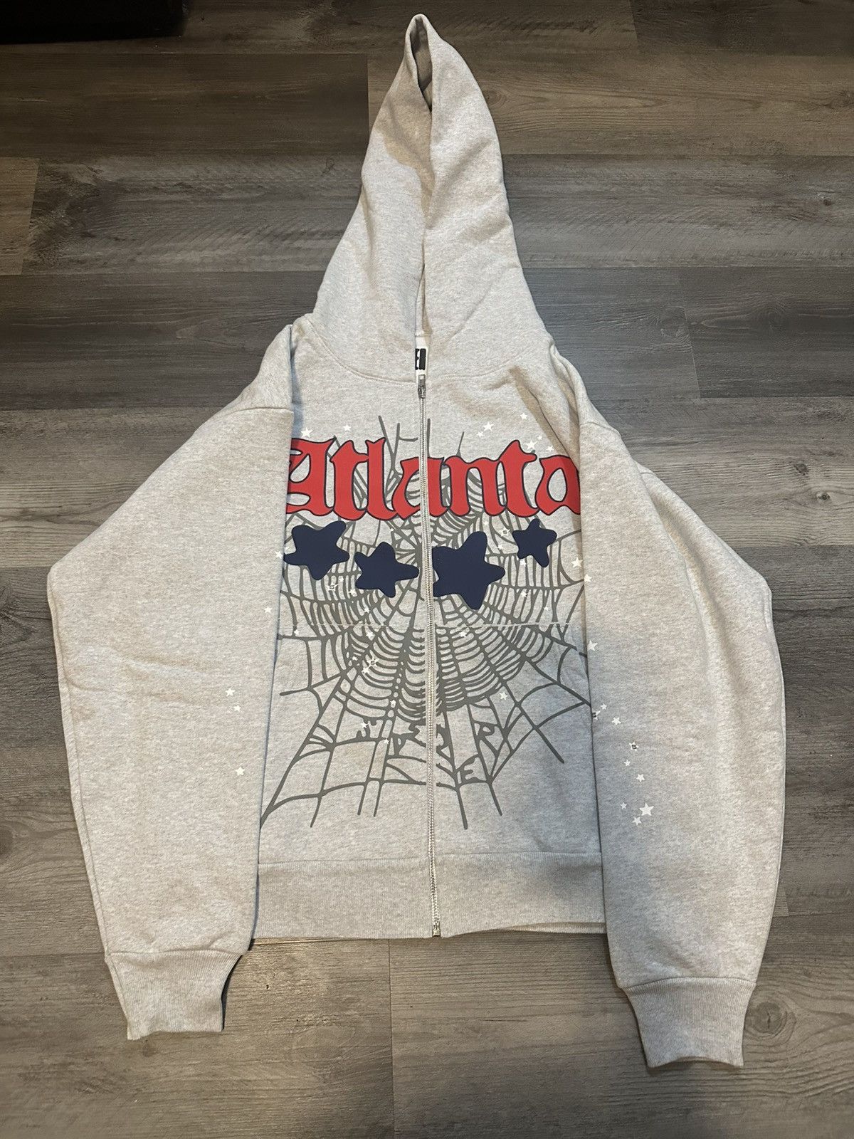 Sp5der Sp5der Atlanta Full Zip Hoodie grey Size US S / EU 44-46 / 1 - 1 Thumbnail