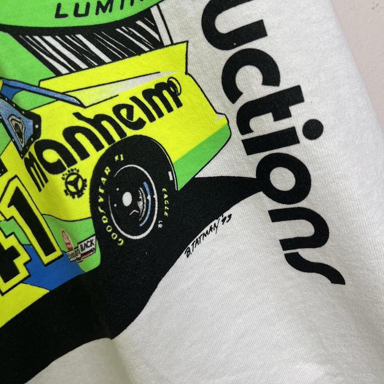 Tultex Vintage Manheim Auctions Racing T-Shirt 90s Size US XL / EU 56 / 4 - 4 Thumbnail