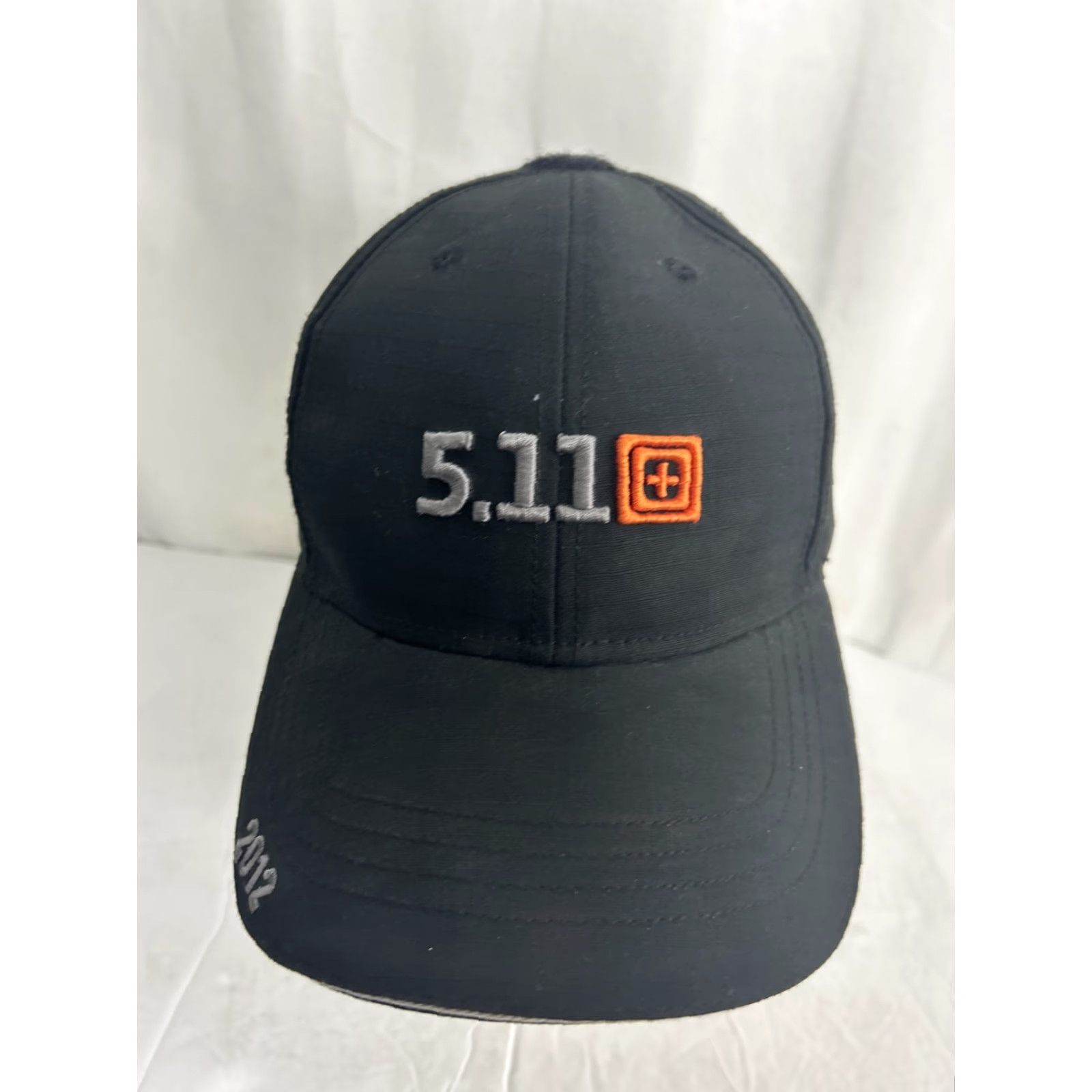 Vintage 5.11 Tactical Hat Logo Black Hook And Loop Grainger Series Baseball Cap Adjustable Strapback Men 2014 UV Protection Canvas Solid Pattern Logo Size ONE SIZE - 3 Thumbnail