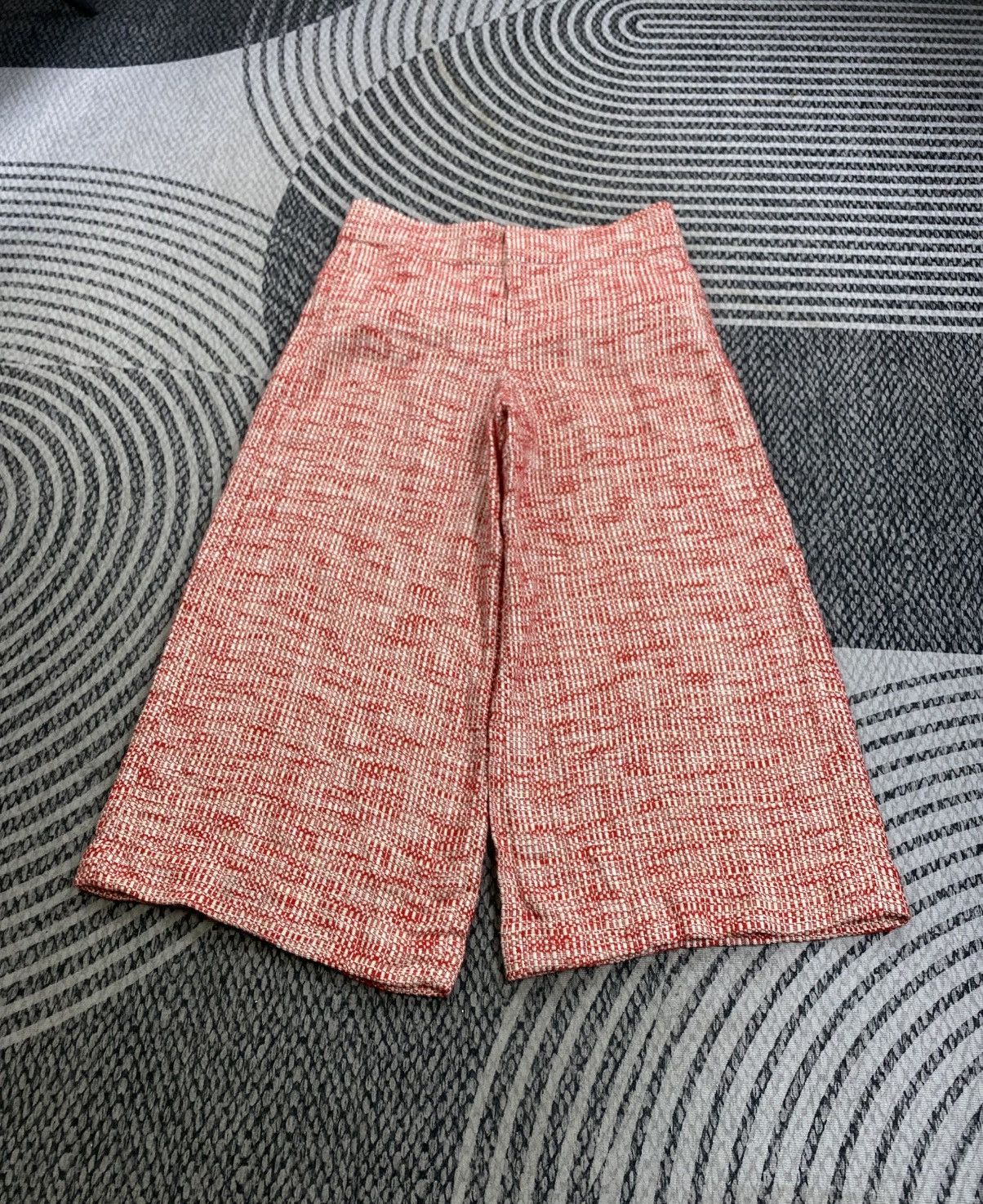 Scanlan Theodore Scanlan Theodore Tweed Knit Wide Leg Pants Size 33" - 1 Thumbnail