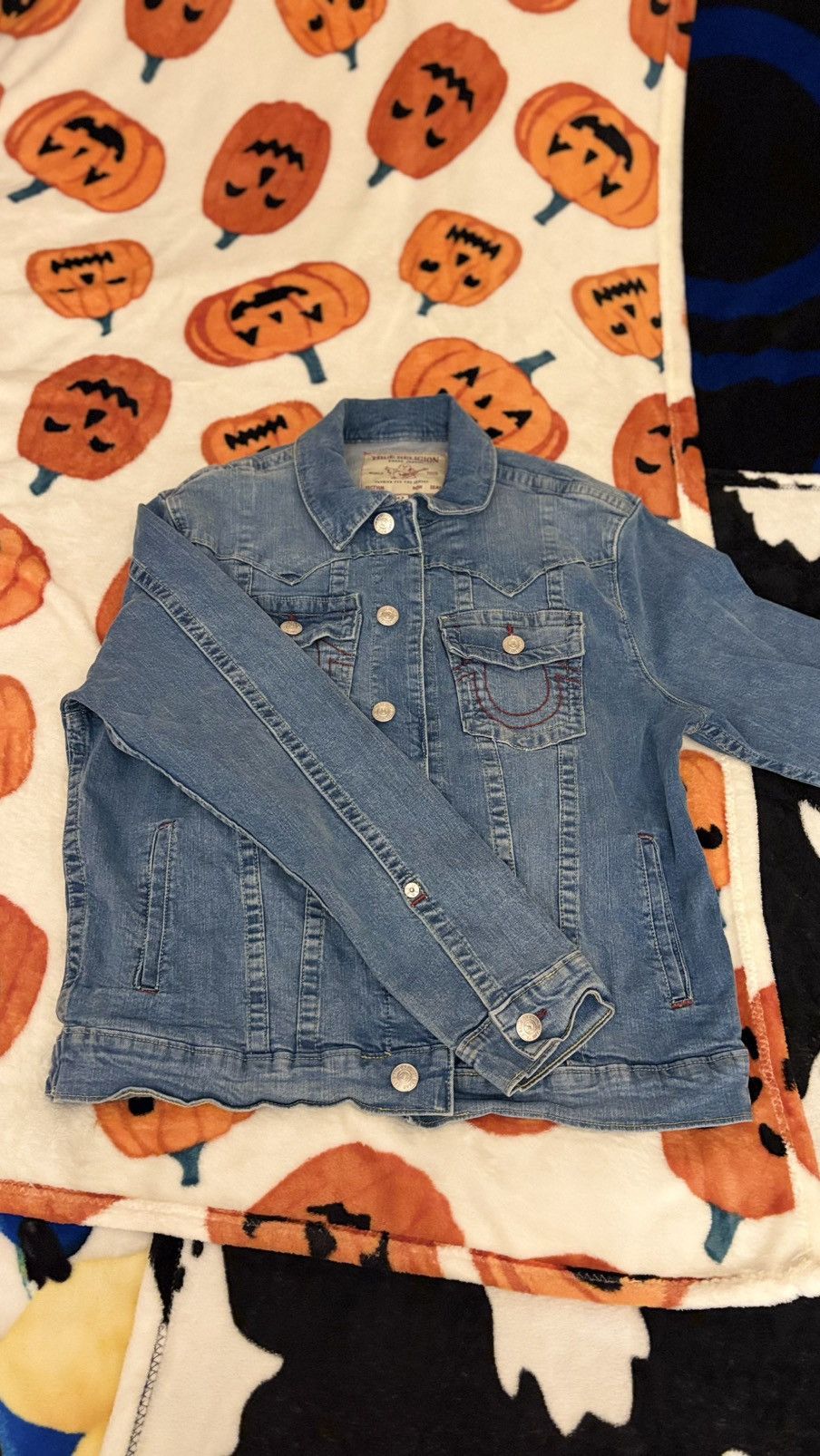 True Religion True Religion Jimmy Denim Jacket Size US L / EU 52-54 / 3 - 4 Thumbnail