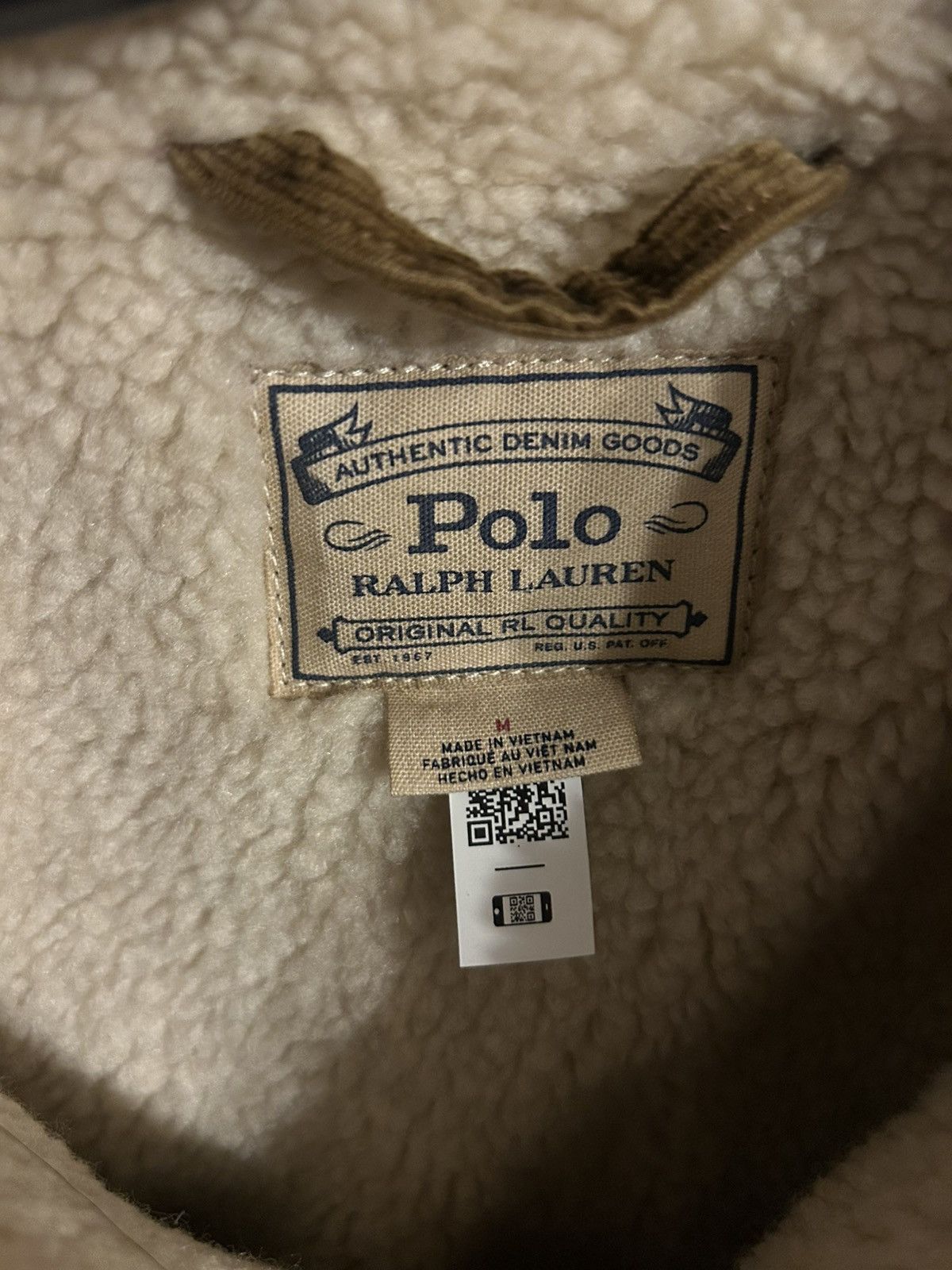 Polo Ralph Lauren Polo Ralph Lauren Men's Fleece-Lined Corduroy Trucker Jacket Size US M / EU 48-50 / 2 - 10 Thumbnail