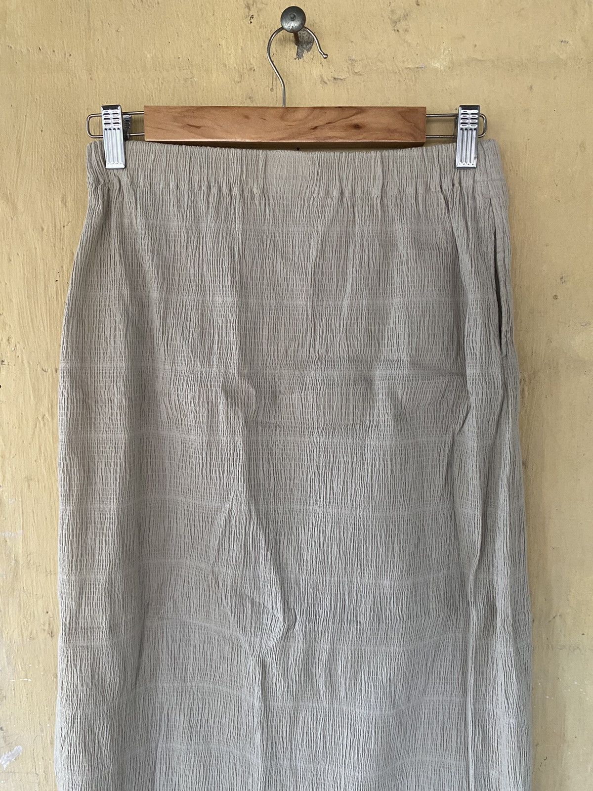 Issey Miyake Issey Miyake Plantation Midi Skirt Japanese Brand Size 28" / US 6 / IT 42 - 5 Thumbnail
