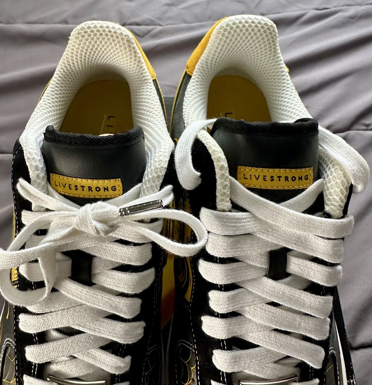 Nike Nike Air Force 1 Low Mr. Cartoon Livestrong Size US 11 / EU 44 - 13 Thumbnail